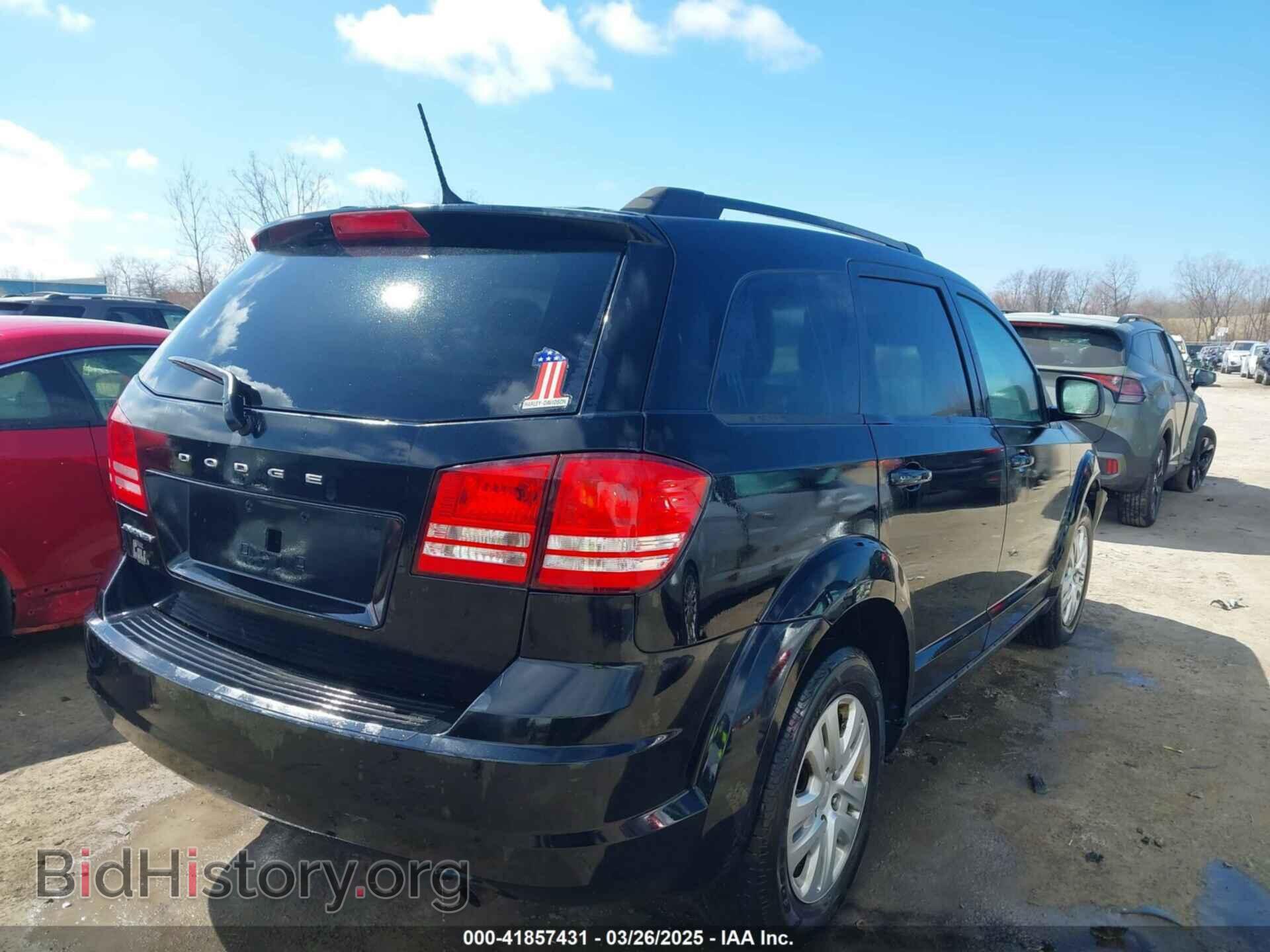2017 DODGE JOURNEY - VIN: 3C4PDCAB9HT601152 - Фото 4
