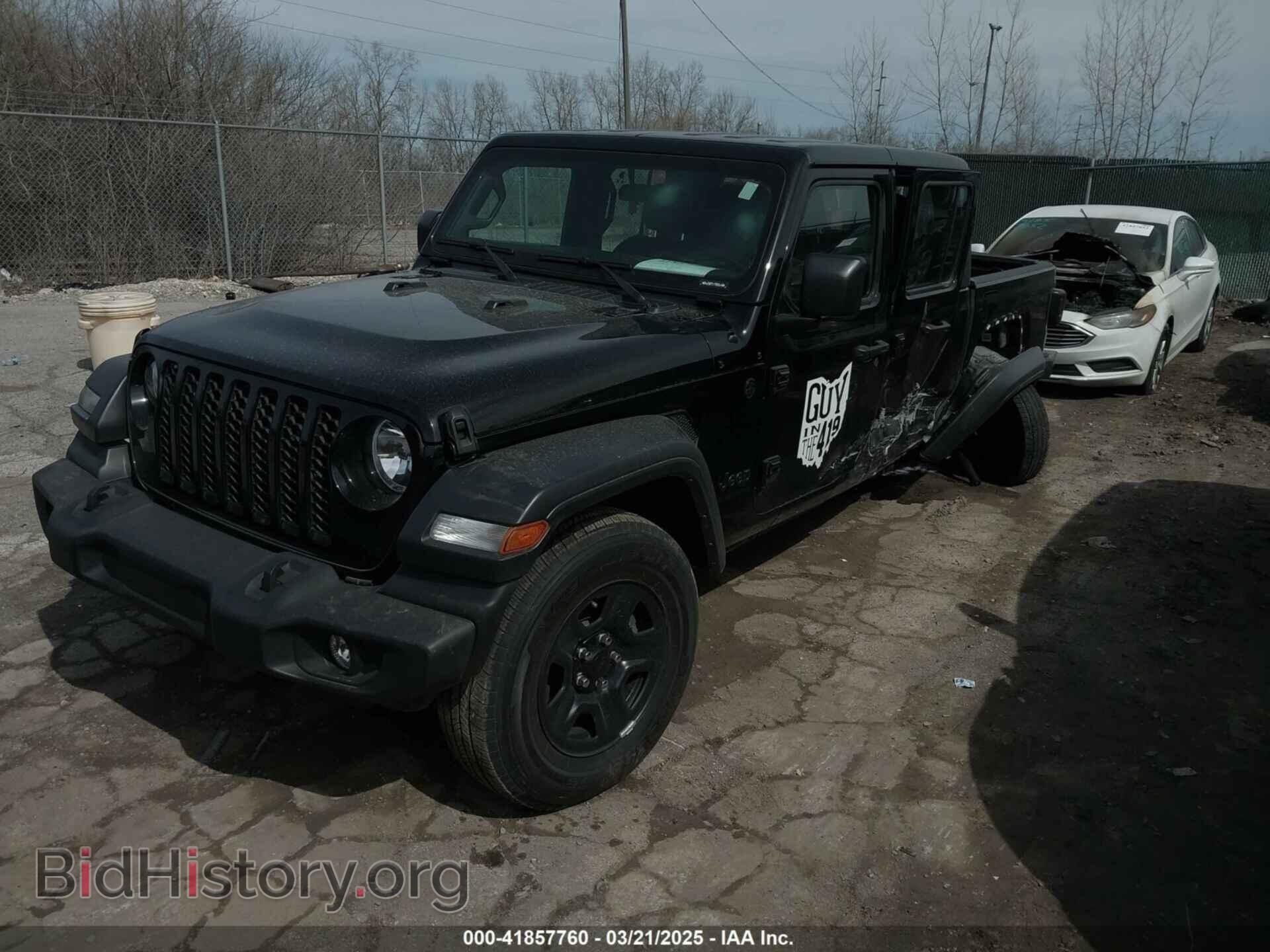 2021 JEEP GLADIATOR - VIN: 1C6HJTAG0ML614832 - Фото 2