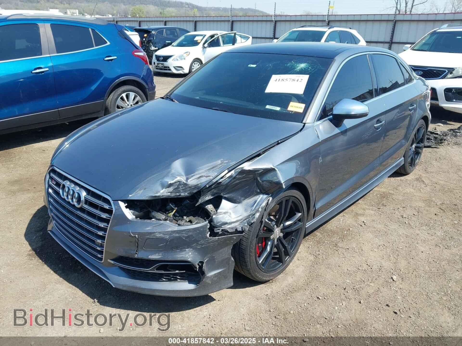 2016 AUDI S3 - VIN: WAUB1GFF6G1033385 - Фото 2