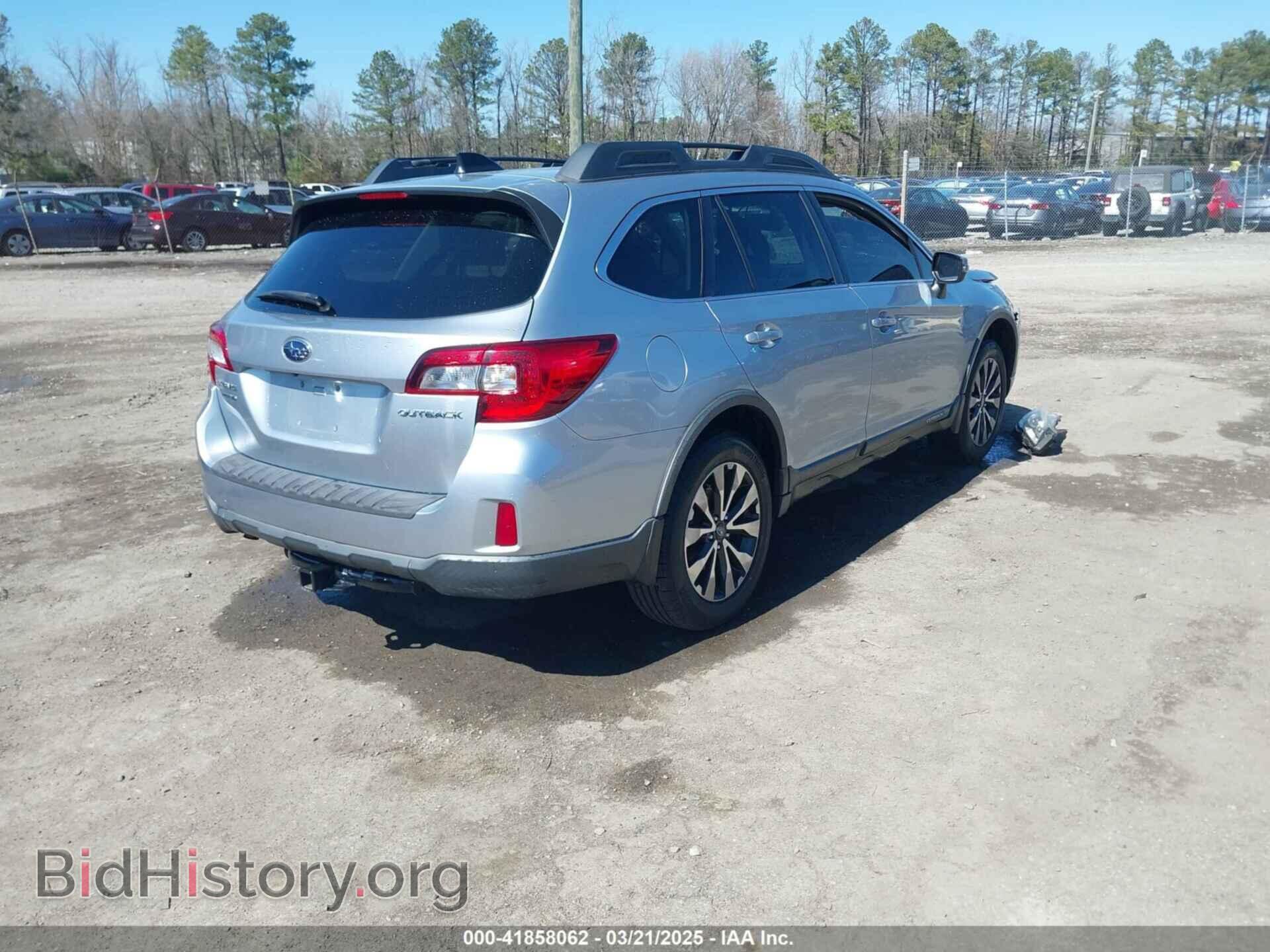2016 SUBARU OUTBACK - VIN: 4S4BSBLC9G3220195 - Фото 4