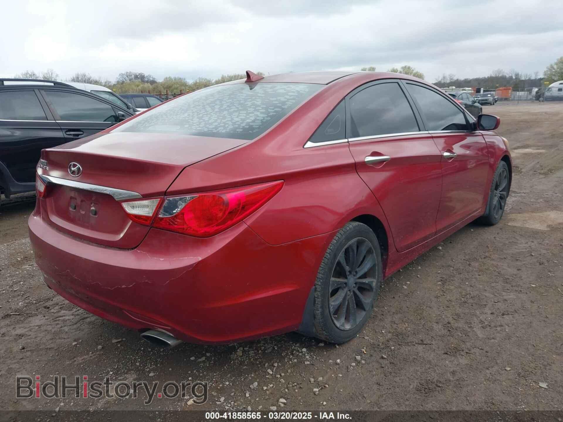 2011 HYUNDAI SONATA - VIN: 5NPEC4AC6BH306221 - Фото 4