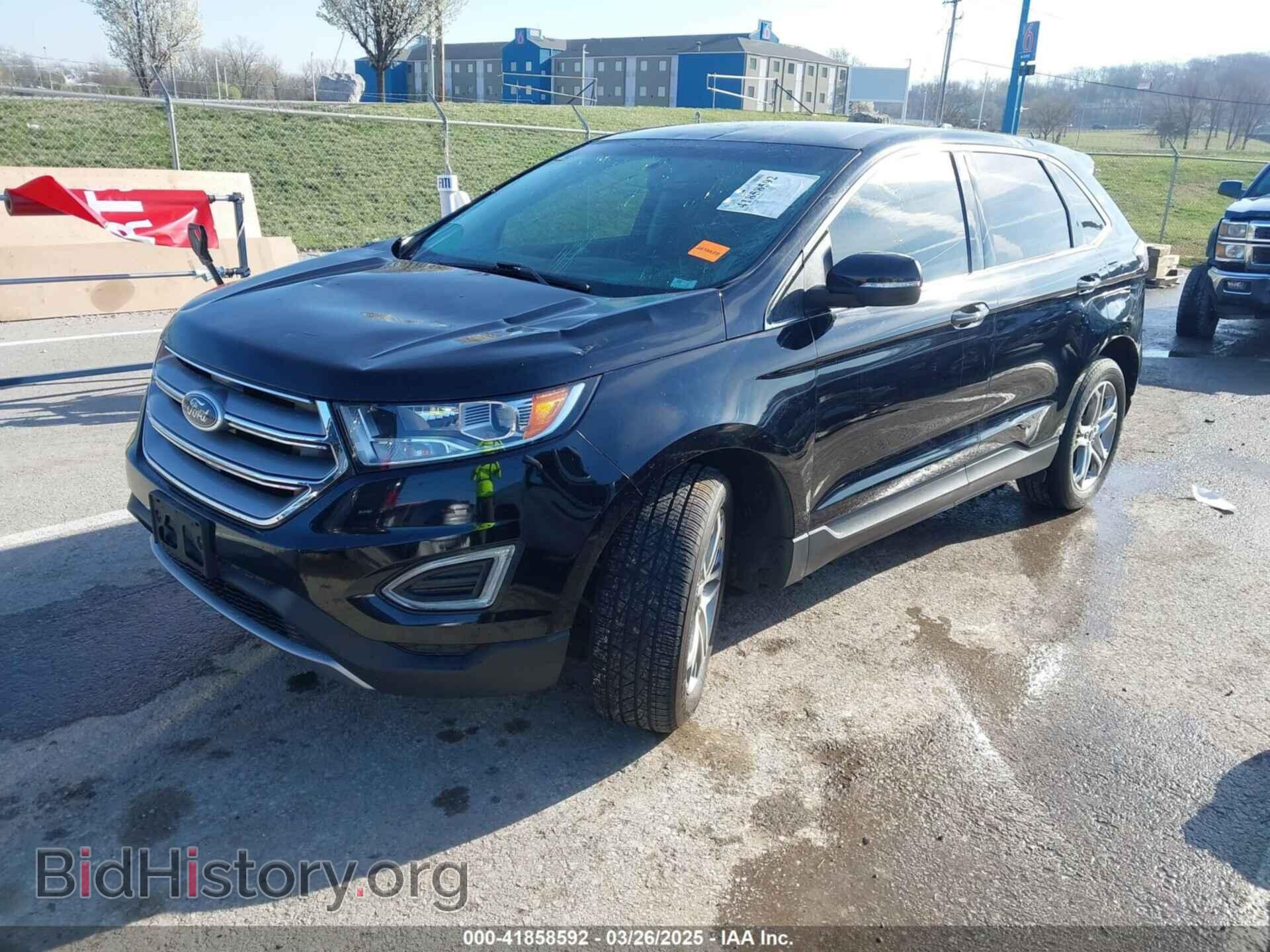 2016 FORD EDGE - VIN: 2FMPK3K91GBC66265 - Фото 2