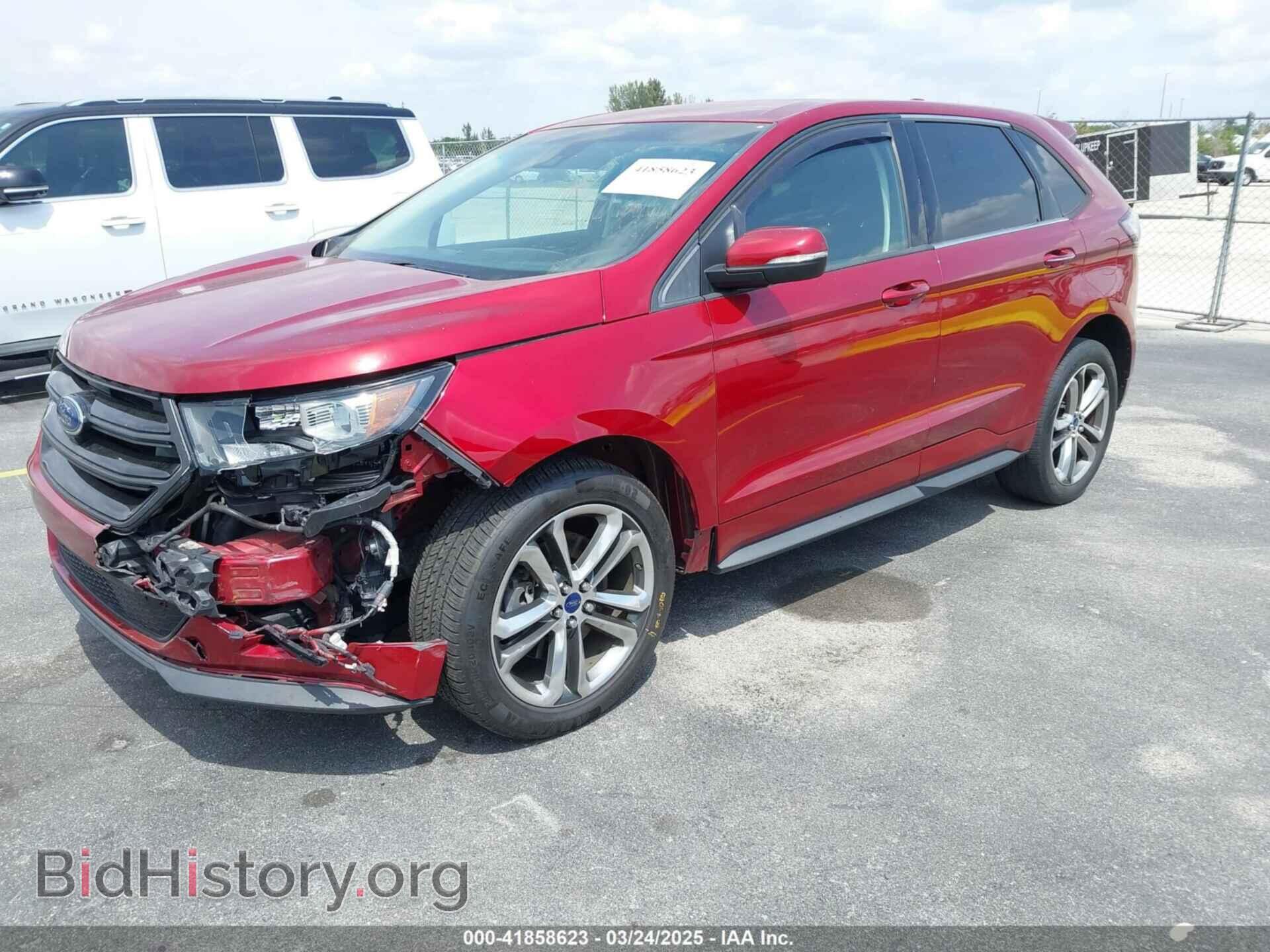2015 FORD EDGE - VIN: 2FMTK3AP4FBC29742 - Фото 2