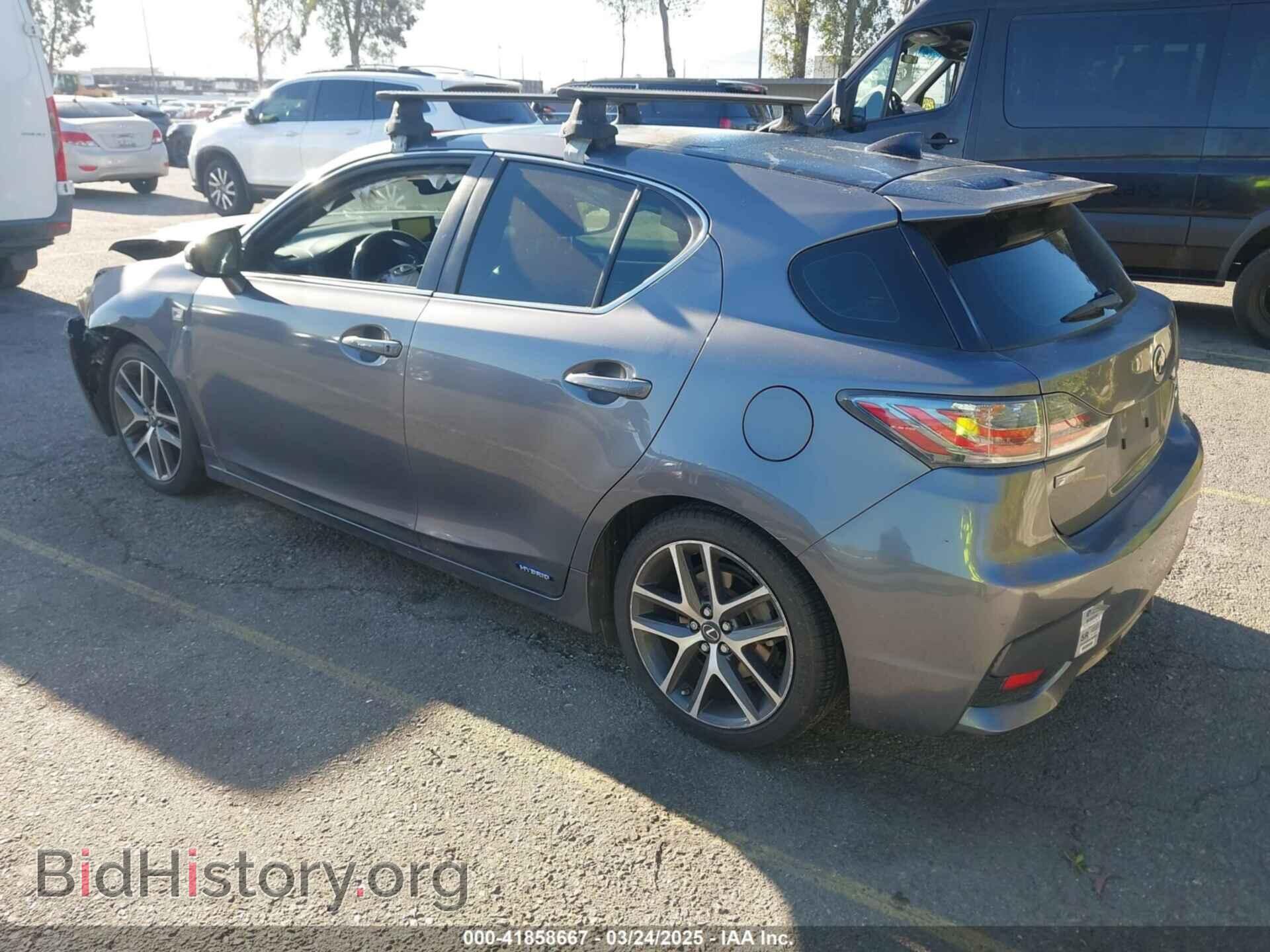 2016 LEXUS CT 200H - VIN: JTHKD5BH4G2258564 - Photo 3