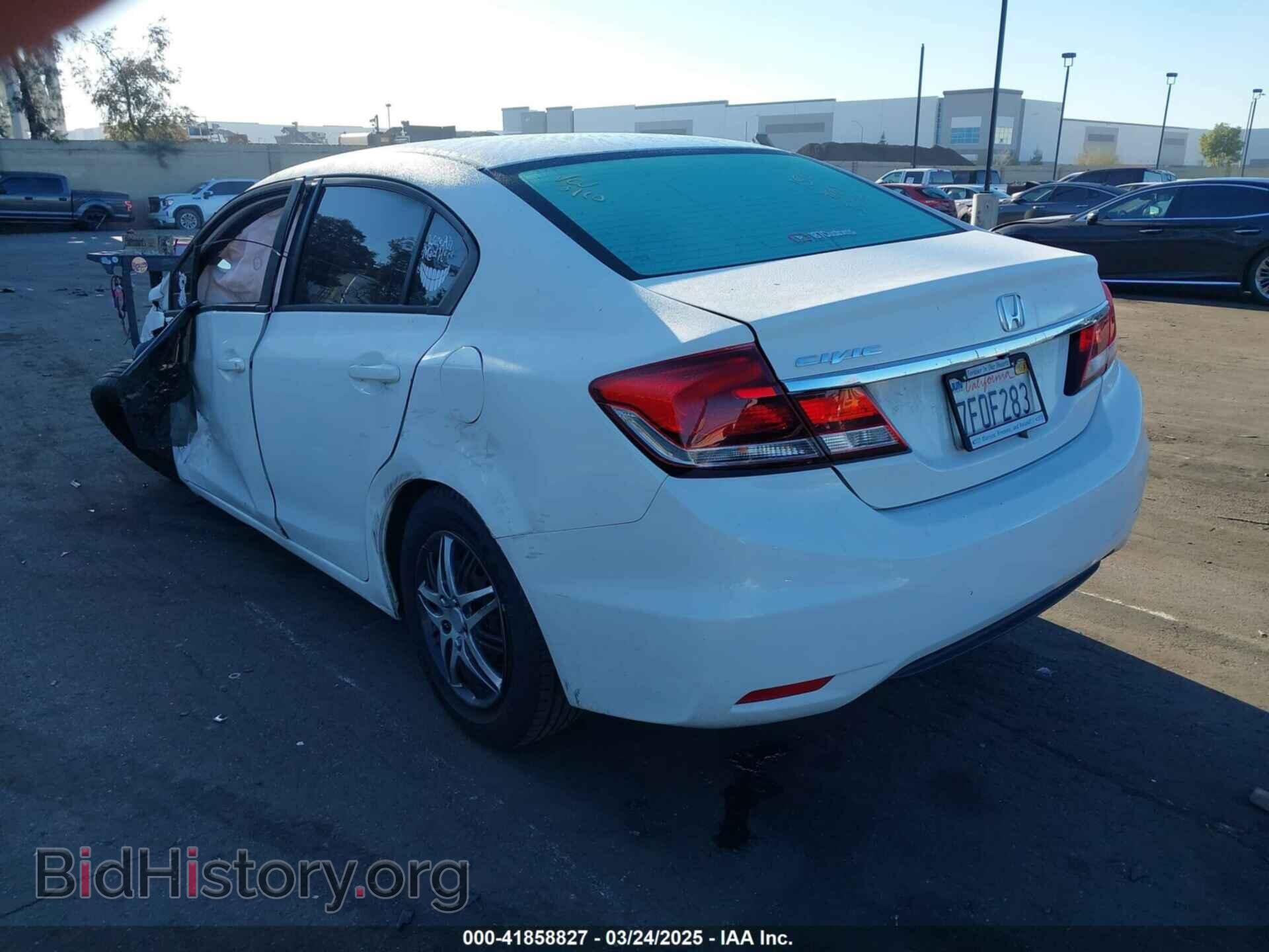 2014 HONDA CIVIC - VIN: 19XFB2F56EE227632 - Фото 3