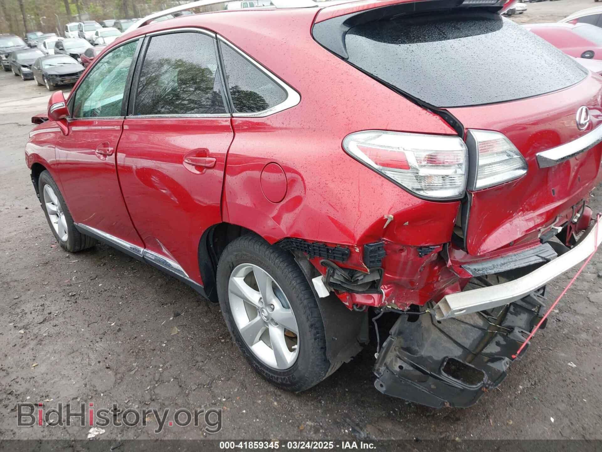 2011 LEXUS RX 350 - VIN: 2T2BK1BA7BC080934 - Фото 3