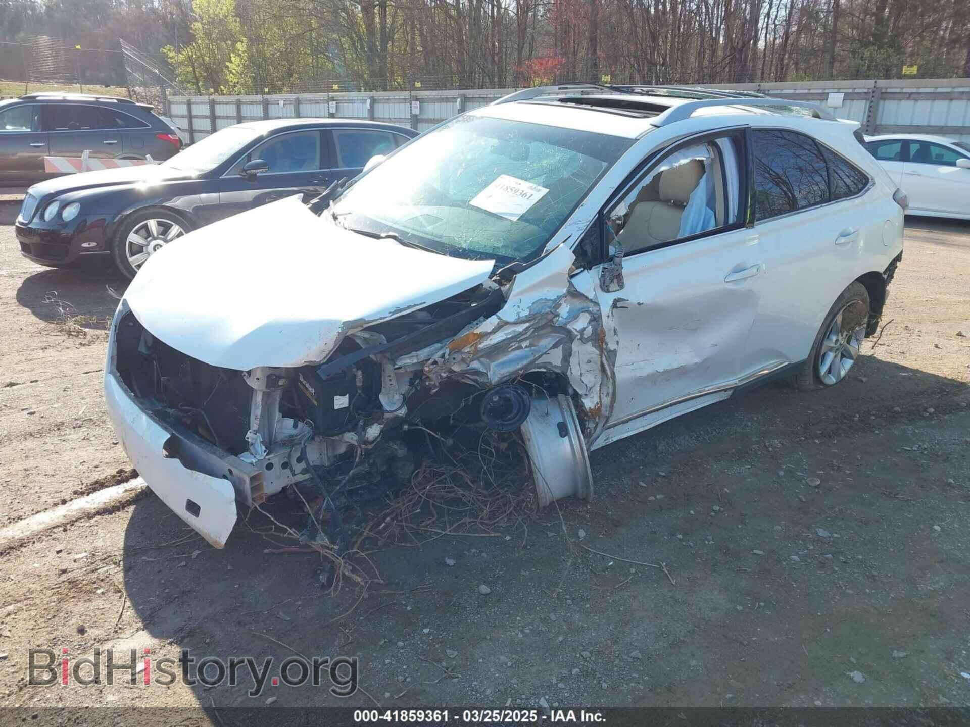 2011 LEXUS RX 350 - VIN: 2T2ZK1BA8BC043017 - Фото 2