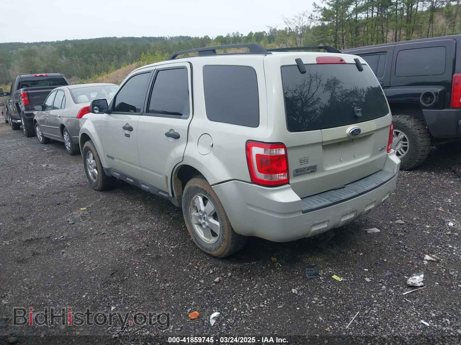 2008 FORD ESCAPE - VIN: 1FMCU93148KC00109 - Фото 3