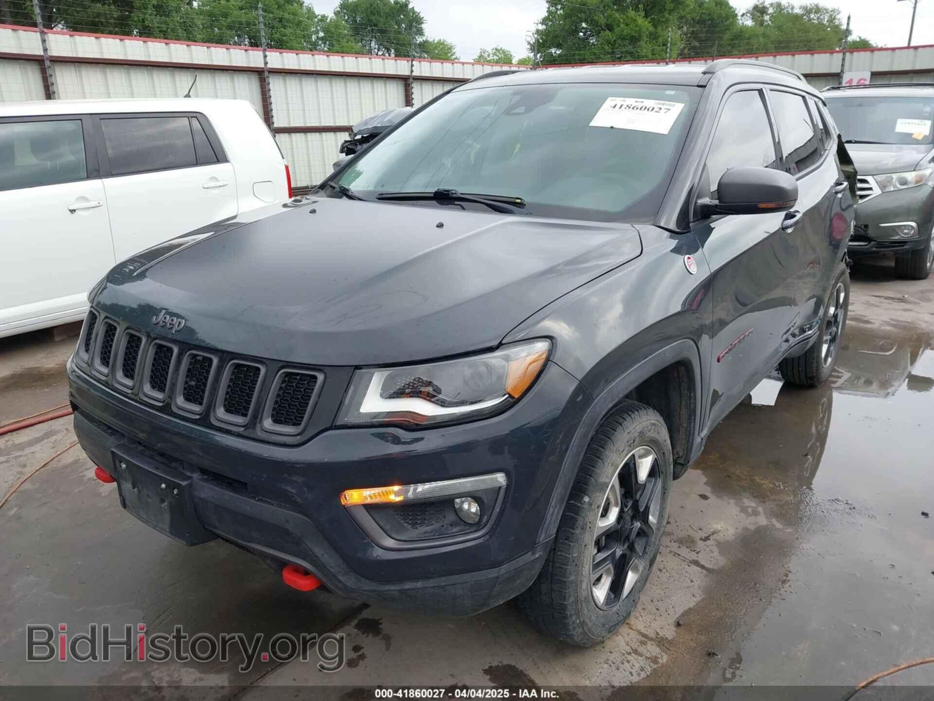 2018 JEEP COMPASS - VIN: 3C4NJDDB5JT270609 - Фото 2