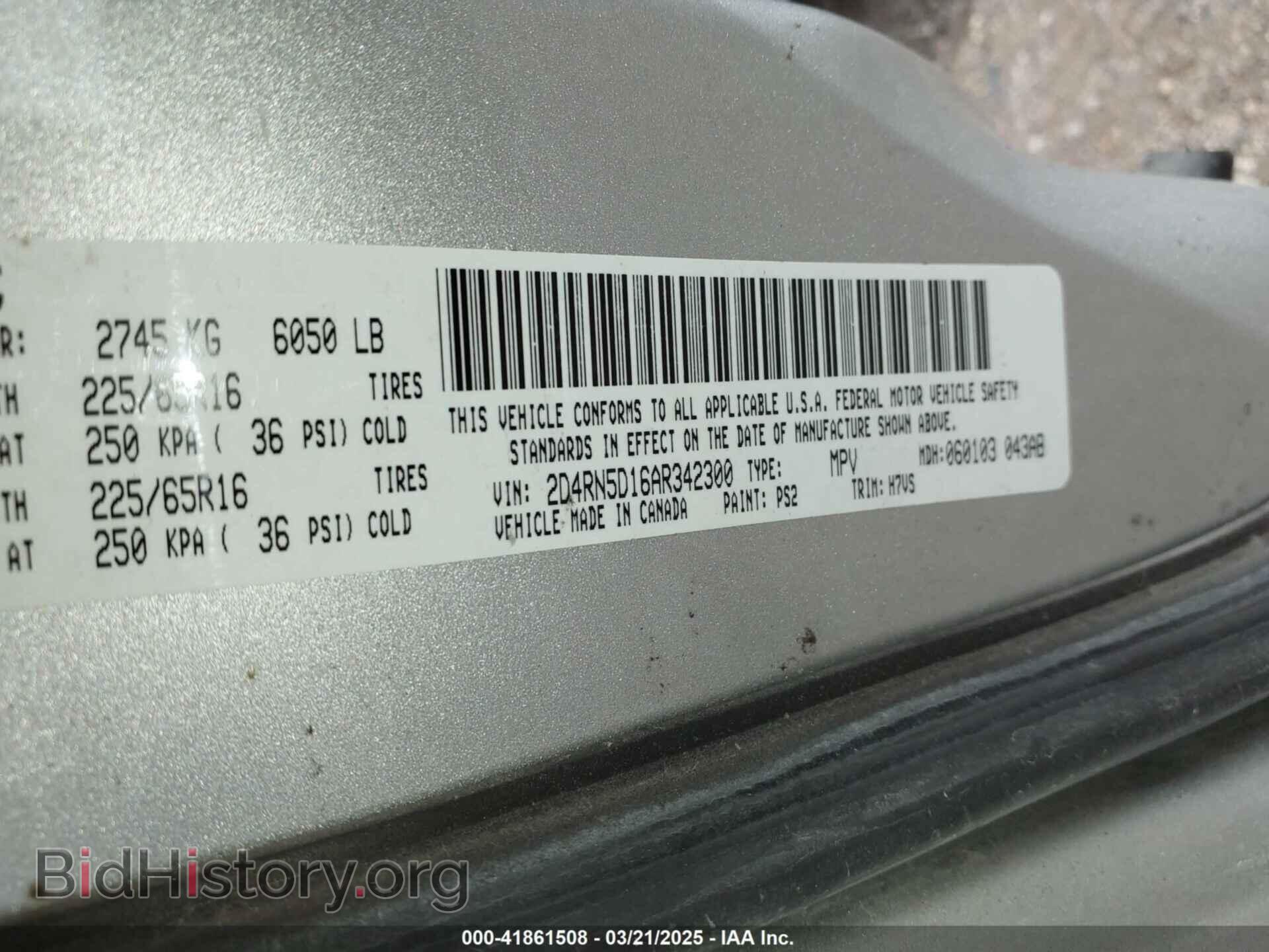 2010 DODGE GRAND CARAVAN - VIN: 2D4RN5D16AR342300 - Фото 9