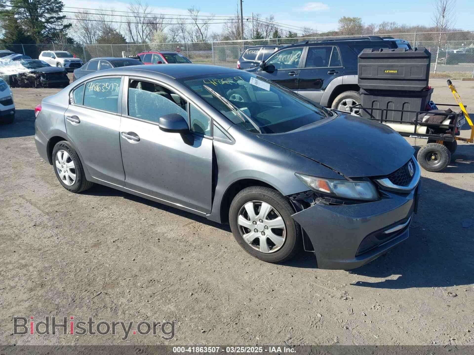 Photo 19XFB2F58DE245757 - HONDA CIVIC 2013