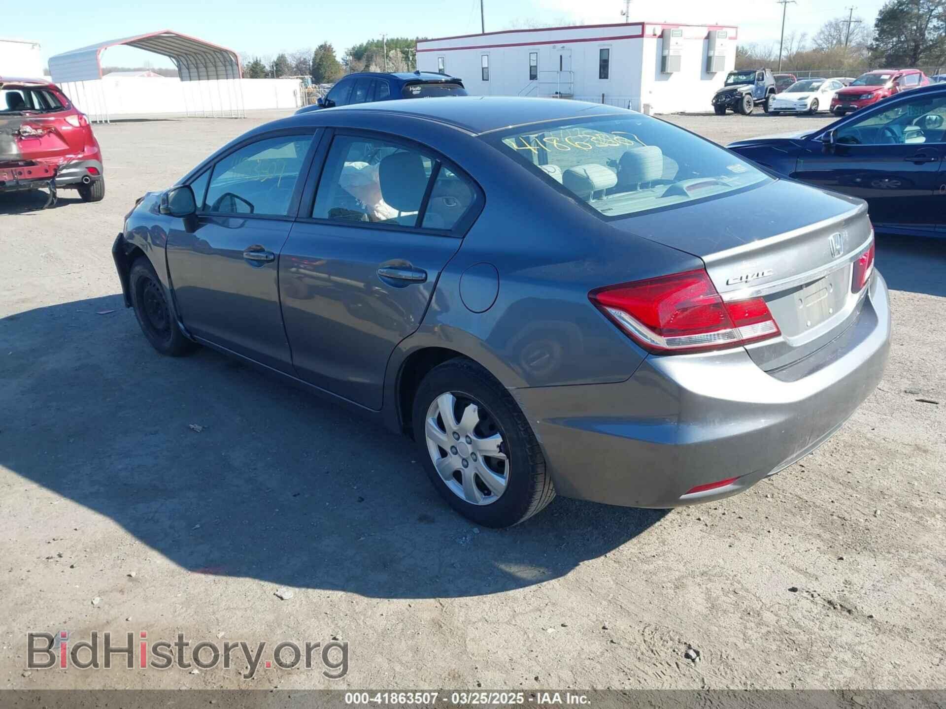 2013 HONDA CIVIC - VIN: 19XFB2F58DE245757 - Фото 3