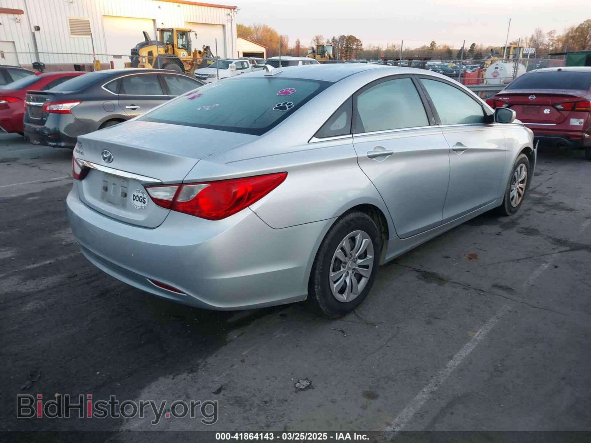 2011 HYUNDAI SONATA - VIN: 5NPEB4ACXBH258564 - Фото 4