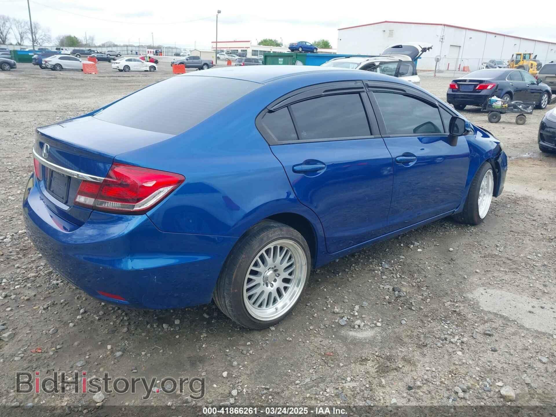 2013 HONDA CIVIC - VIN: 19XFB2F53DE031744 - Фото 4