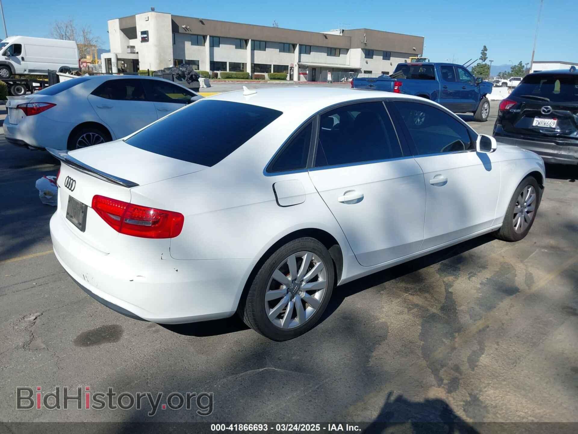 2013 AUDI A4 - VIN: WAUAFAFL7DN028944 - Фото 4