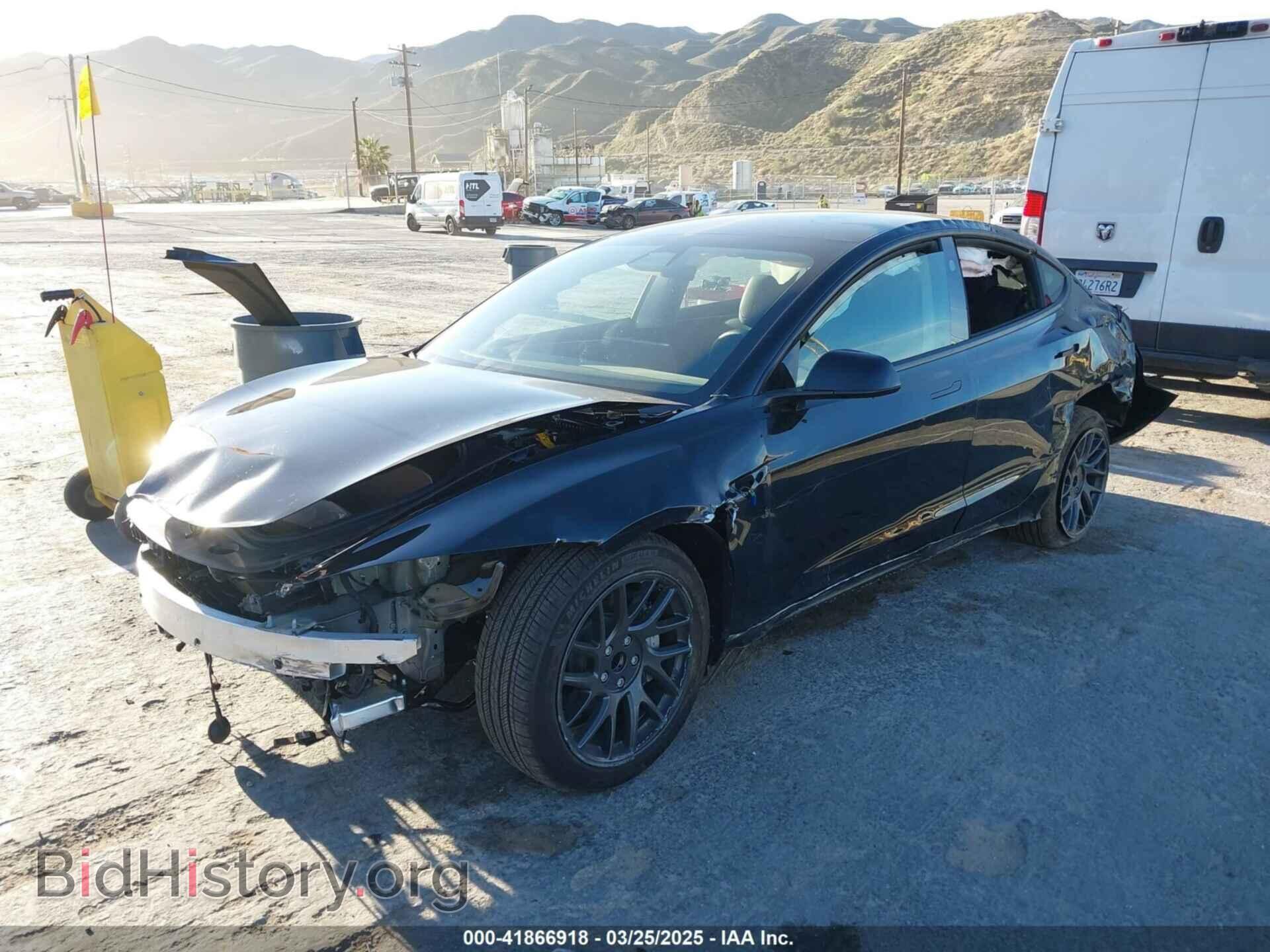 2025 TESLA MODEL 3 - VIN: 5YJ3E1EA0SF883396 - Фото 2