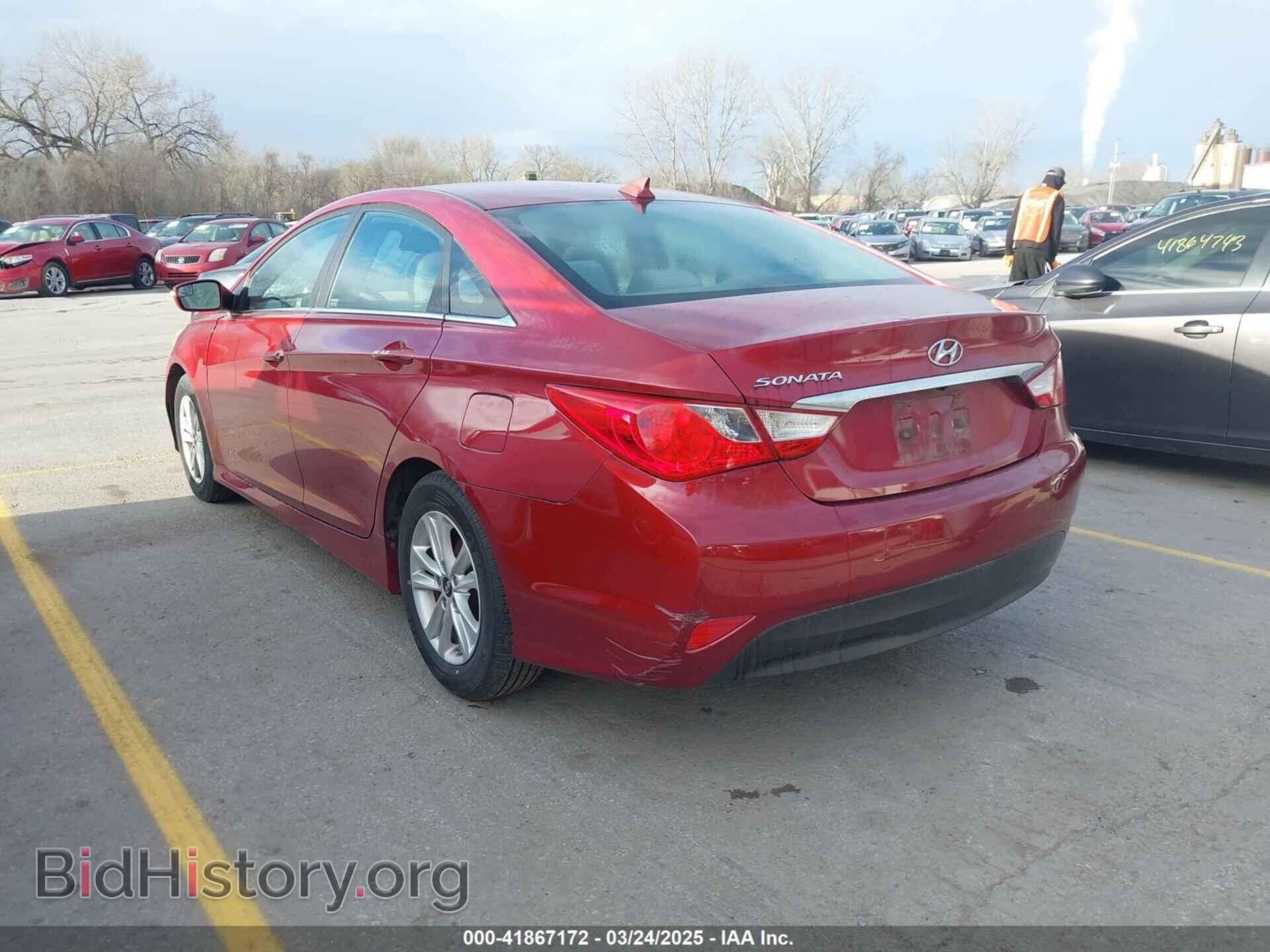2014 HYUNDAI SONATA - VIN: 5NPEB4ACXEH913097 - Фото 3