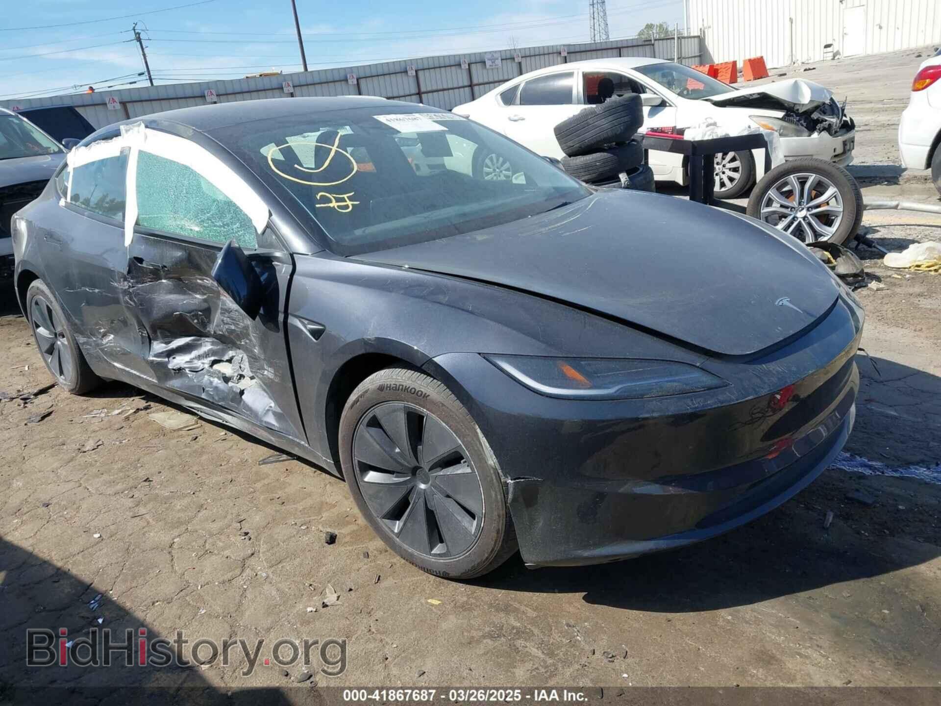 Photo 5YJ3E1EA2RF728200 - TESLA MODEL 3 2024