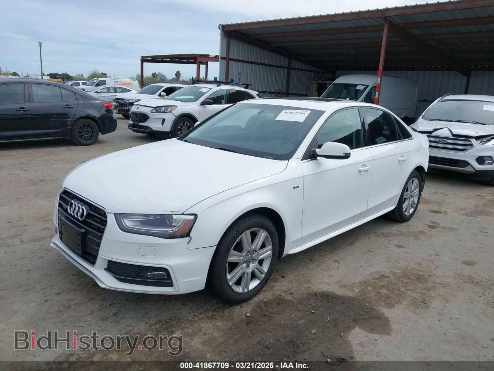2014 AUDI A4 - VIN: WAUBFAFL4EN005966 - Фото 2