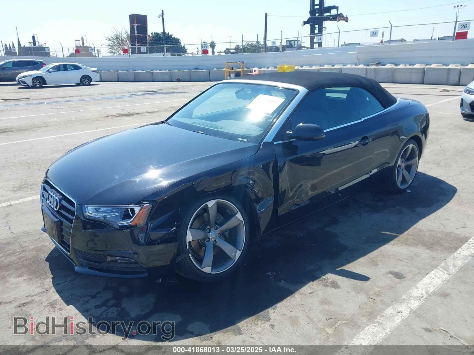 2014 AUDI A5 - VIN: WAULFAFHXEN010699 - Фото 2
