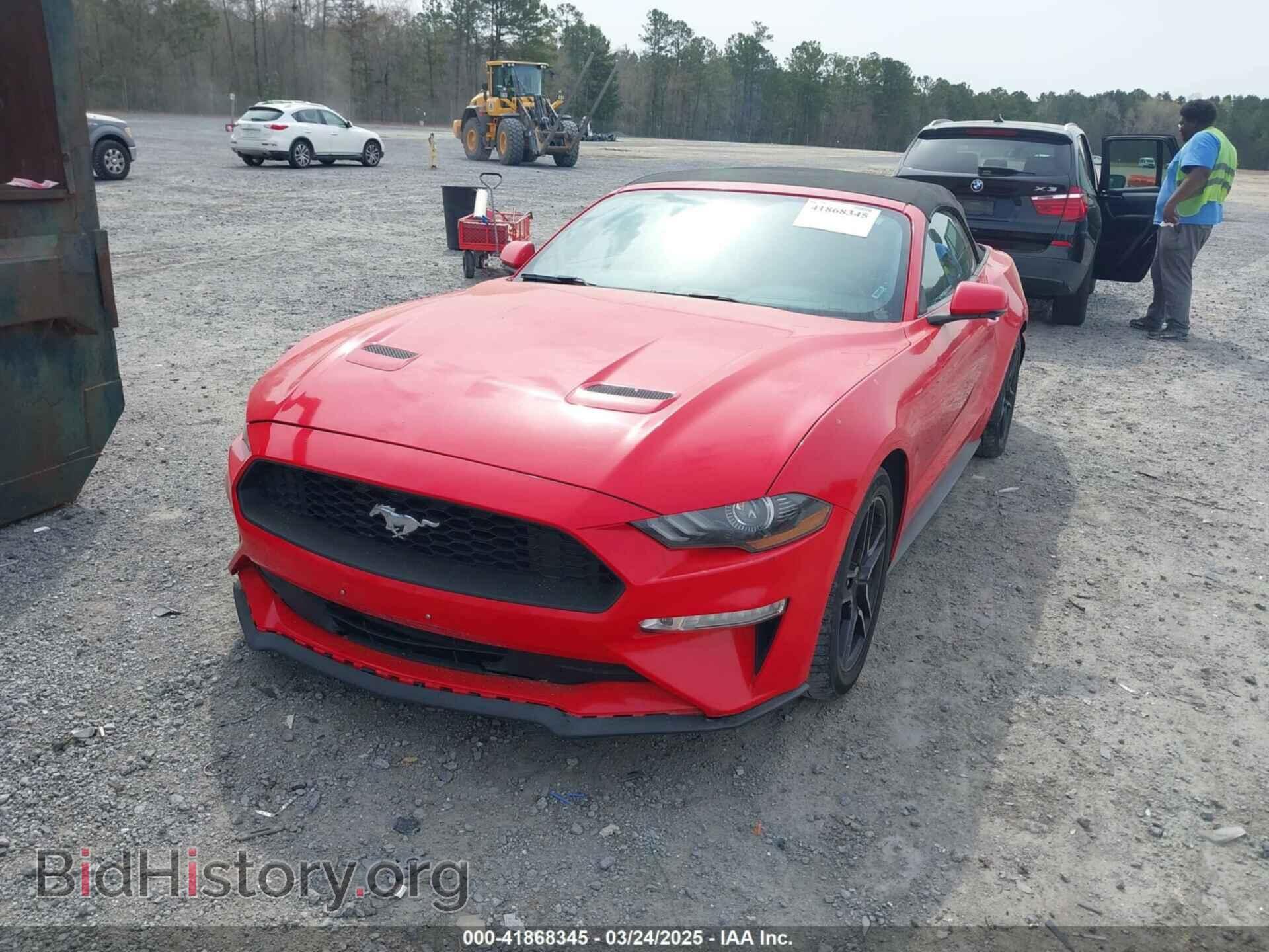2018 FORD MUSTANG - VIN: 1FATP8UH3J5110137 - Фото 2