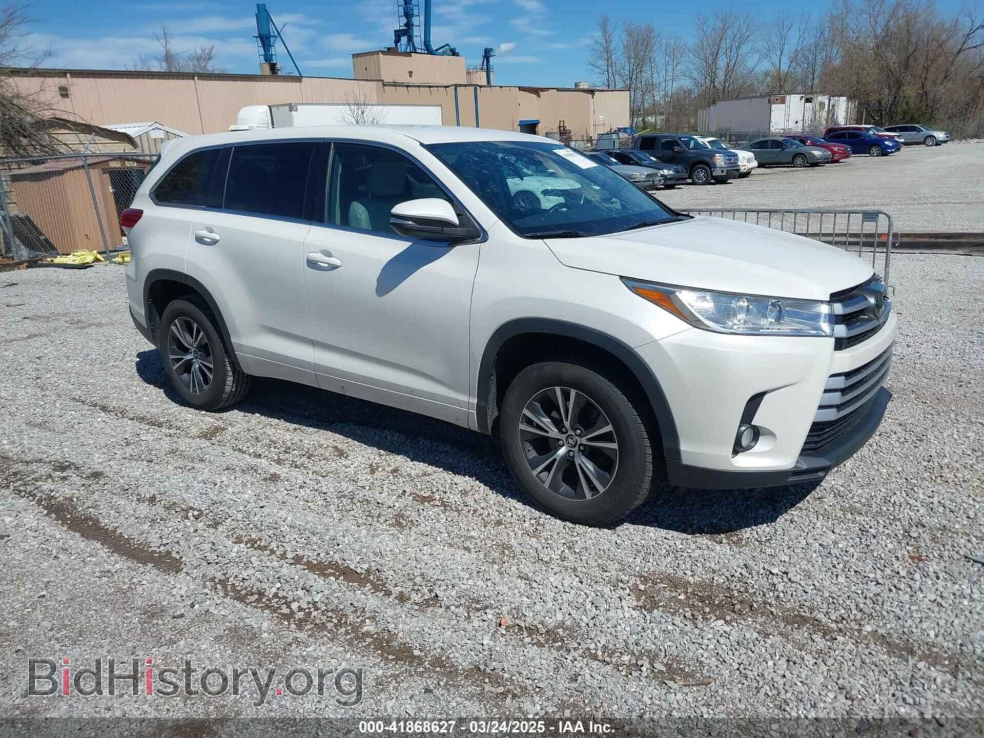 Фотография 5TDZZRFH4HS222709 - TOYOTA HIGHLANDER 2017