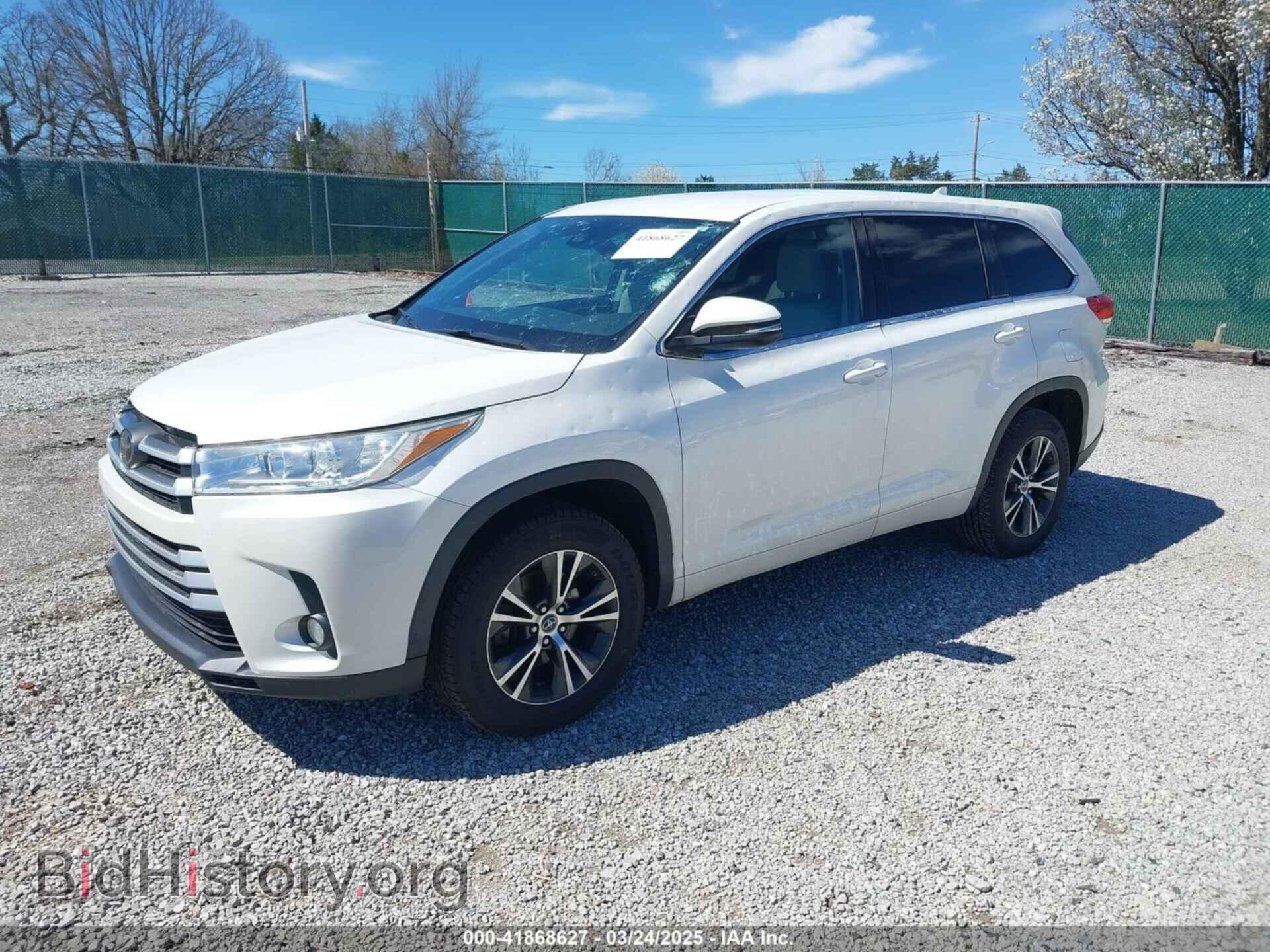 2017 TOYOTA HIGHLANDER - VIN: 5TDZZRFH4HS222709 - Фото 2