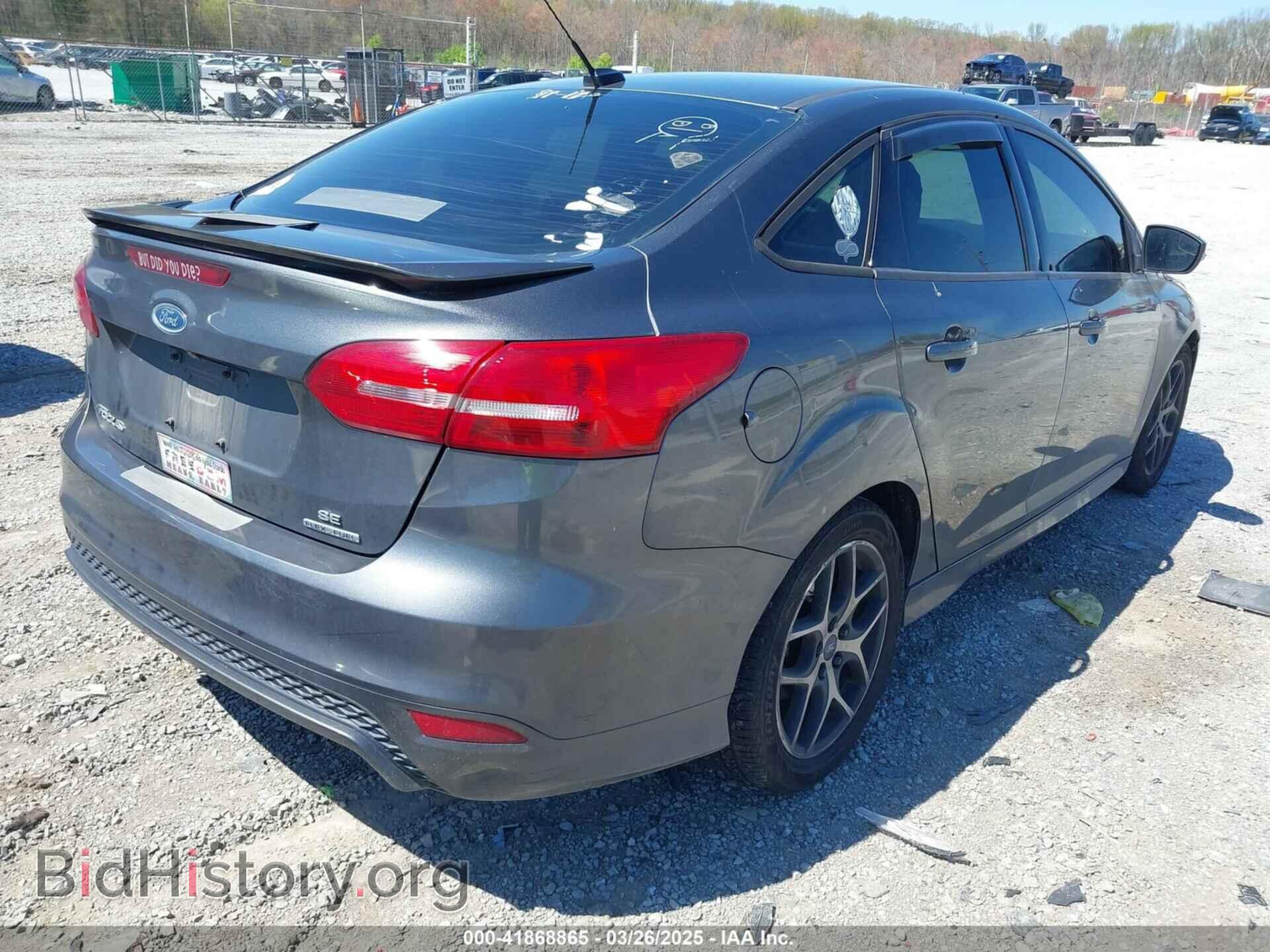 2016 FORD FOCUS - VIN: 1FADP3F25GL355462 - Фото 4