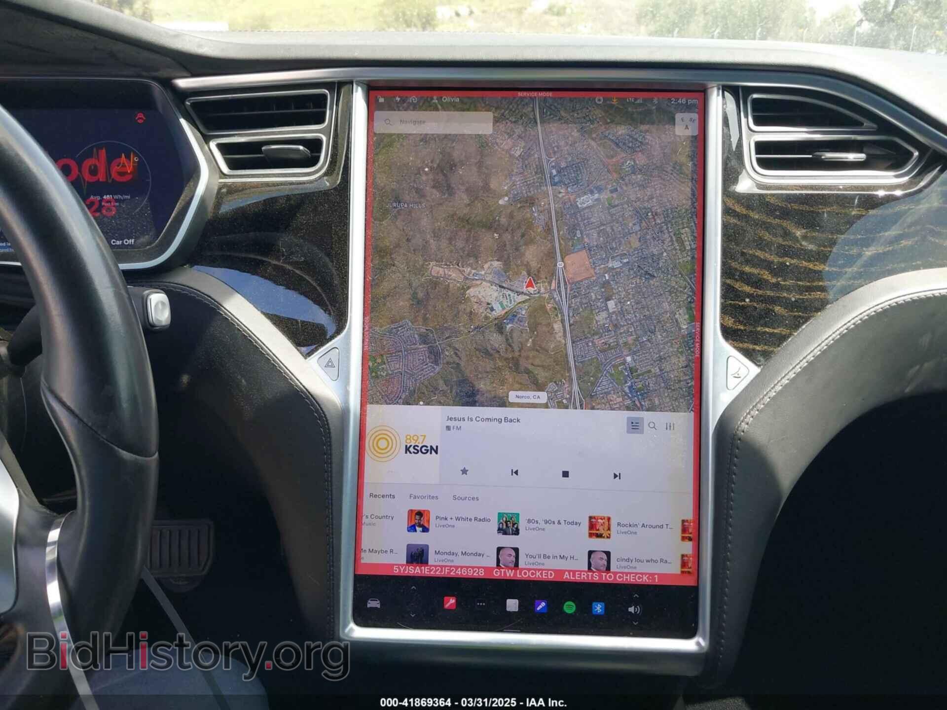 2018 TESLA MODEL S - VIN: 5YJSA1E22JF246928 - Фото 18
