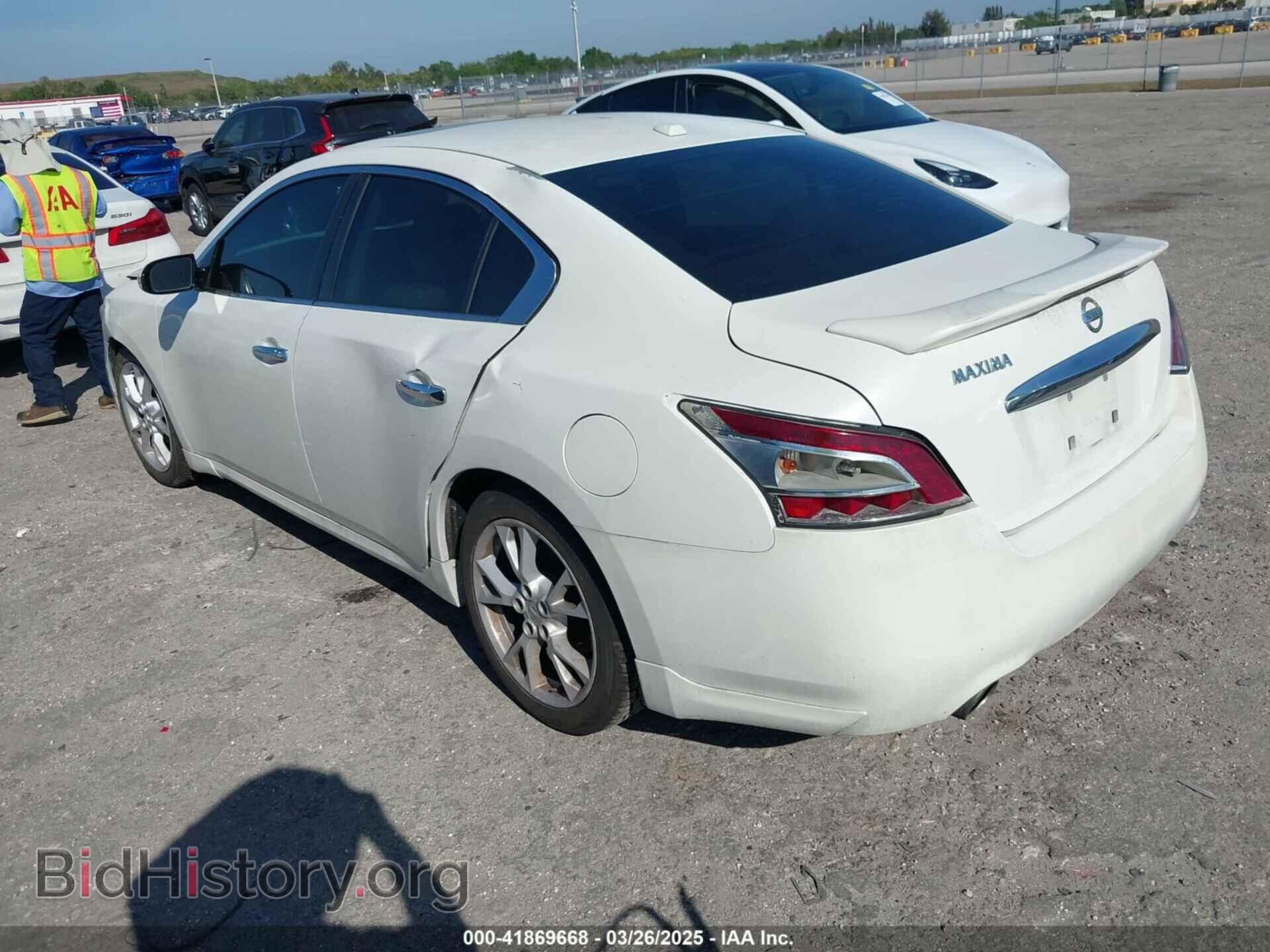2012 NISSAN MAXIMA - VIN: 1N4AA5AP0CC869779 - Фото 3
