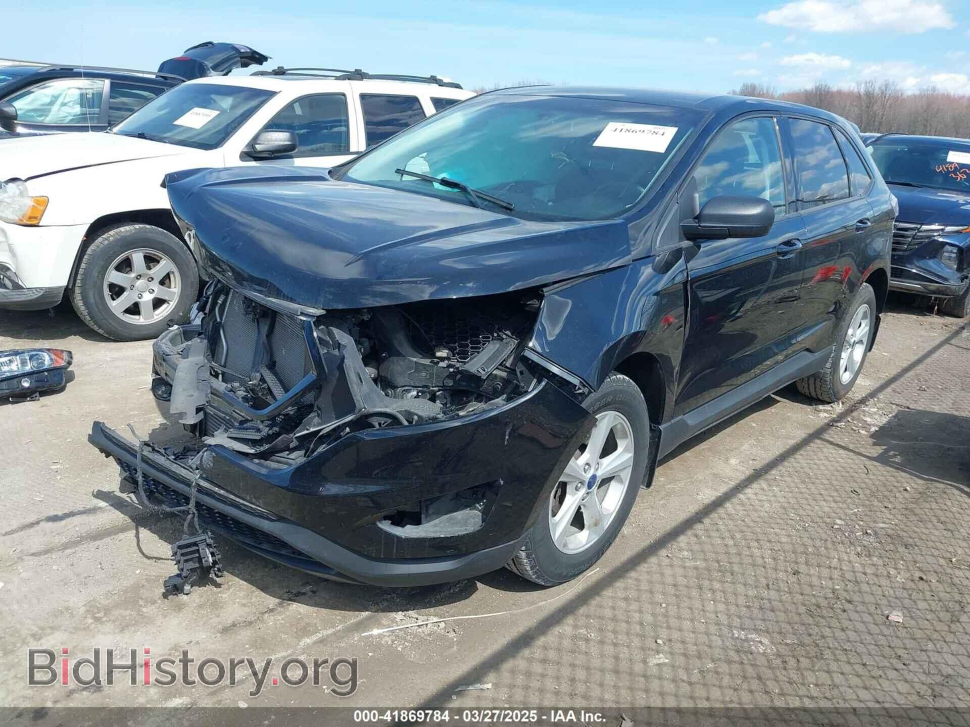 2016 FORD EDGE - VIN: 2FMPK4G93GBB71527 - Фото 2