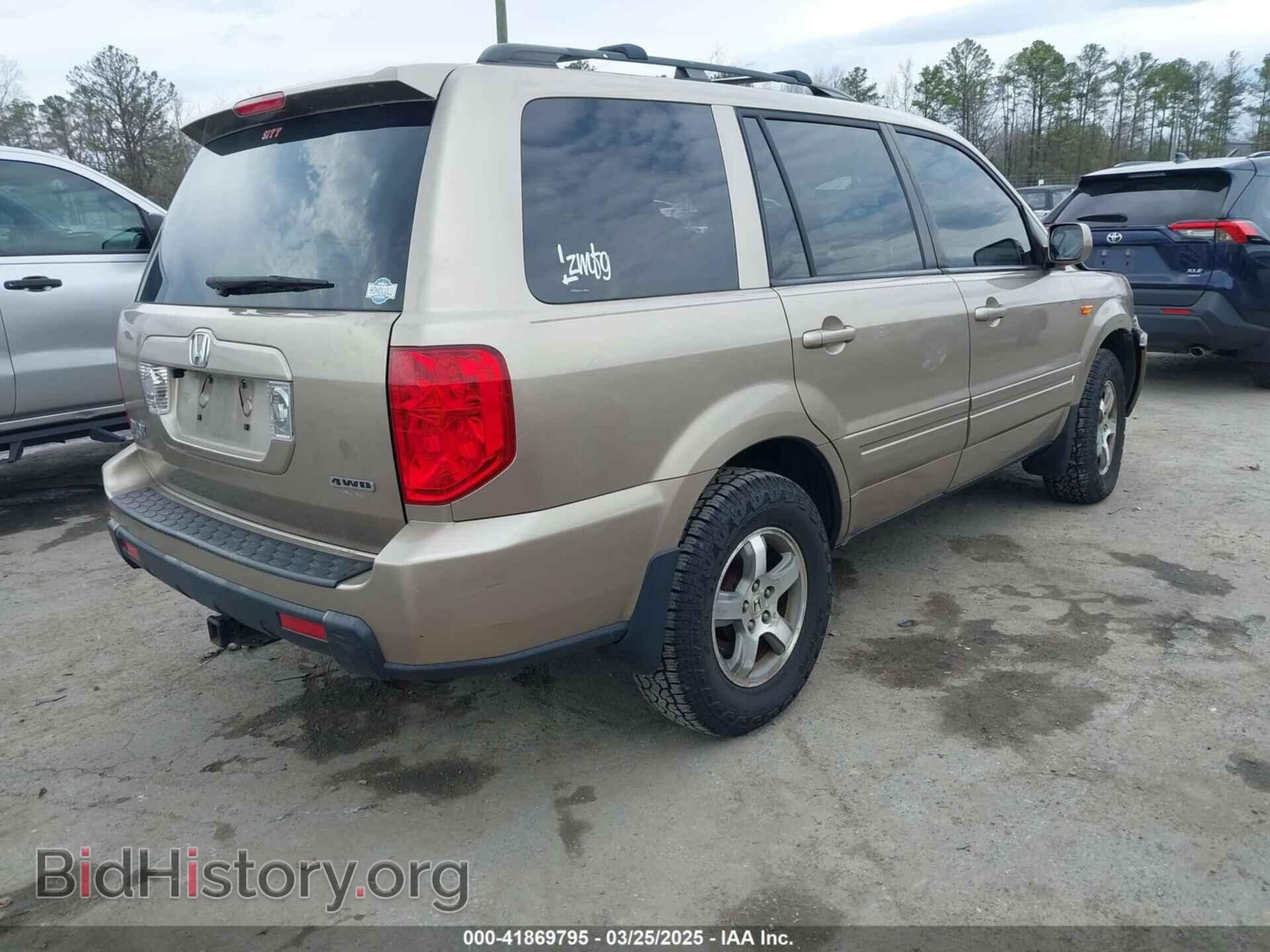2007 HONDA PILOT - VIN: 5FNYF185X7B008285 - Фото 4