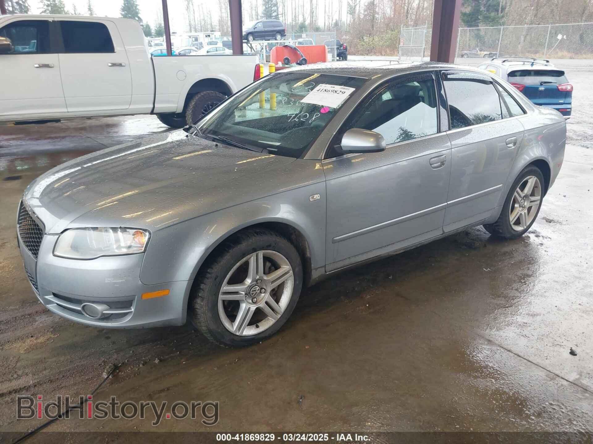 2007 AUDI A4 - VIN: WAUDF78E07A244628 - Фото 2