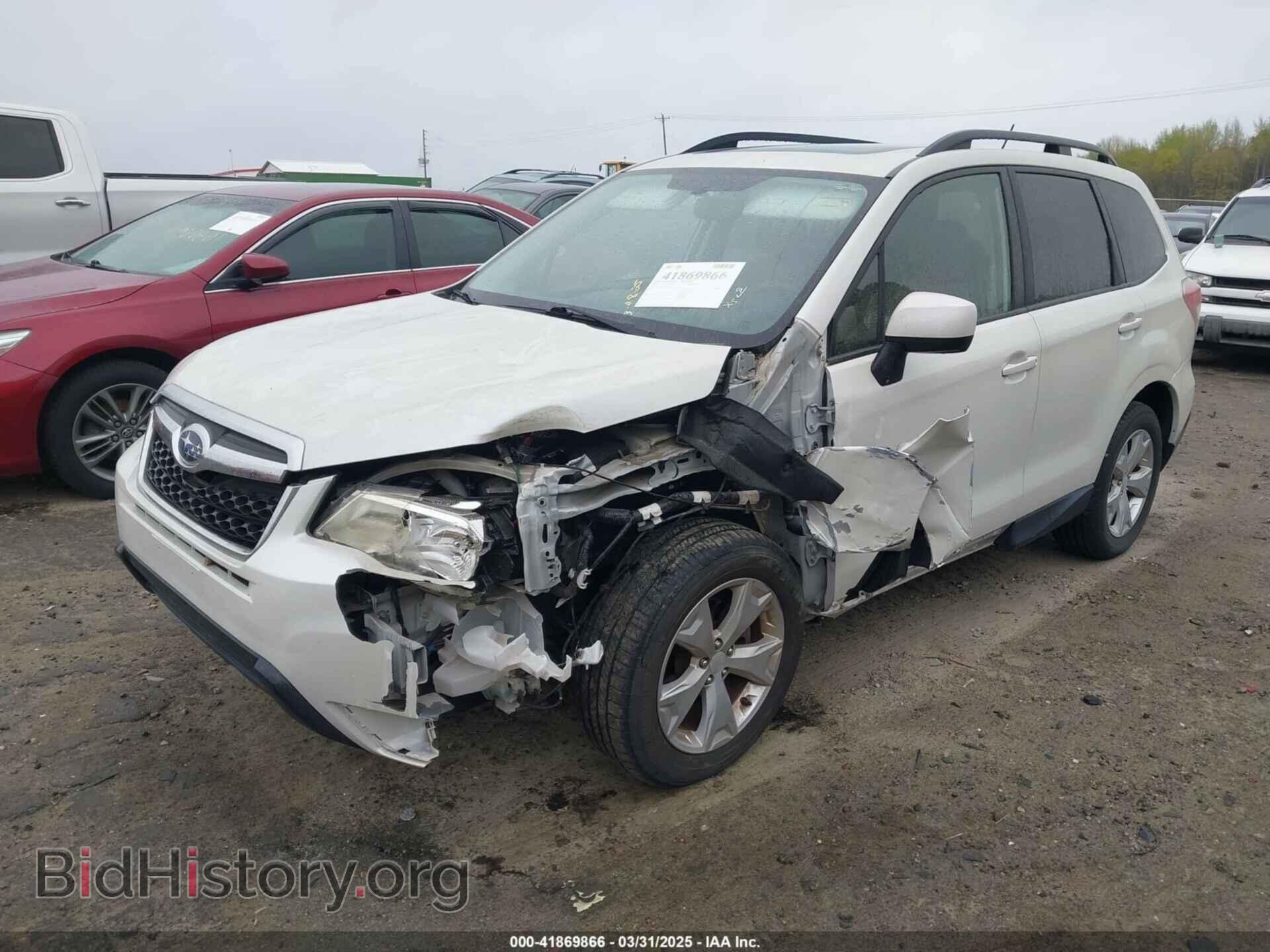 2014 SUBARU FORESTER - VIN: JF2SJAEC7EH470132 - Фото 2