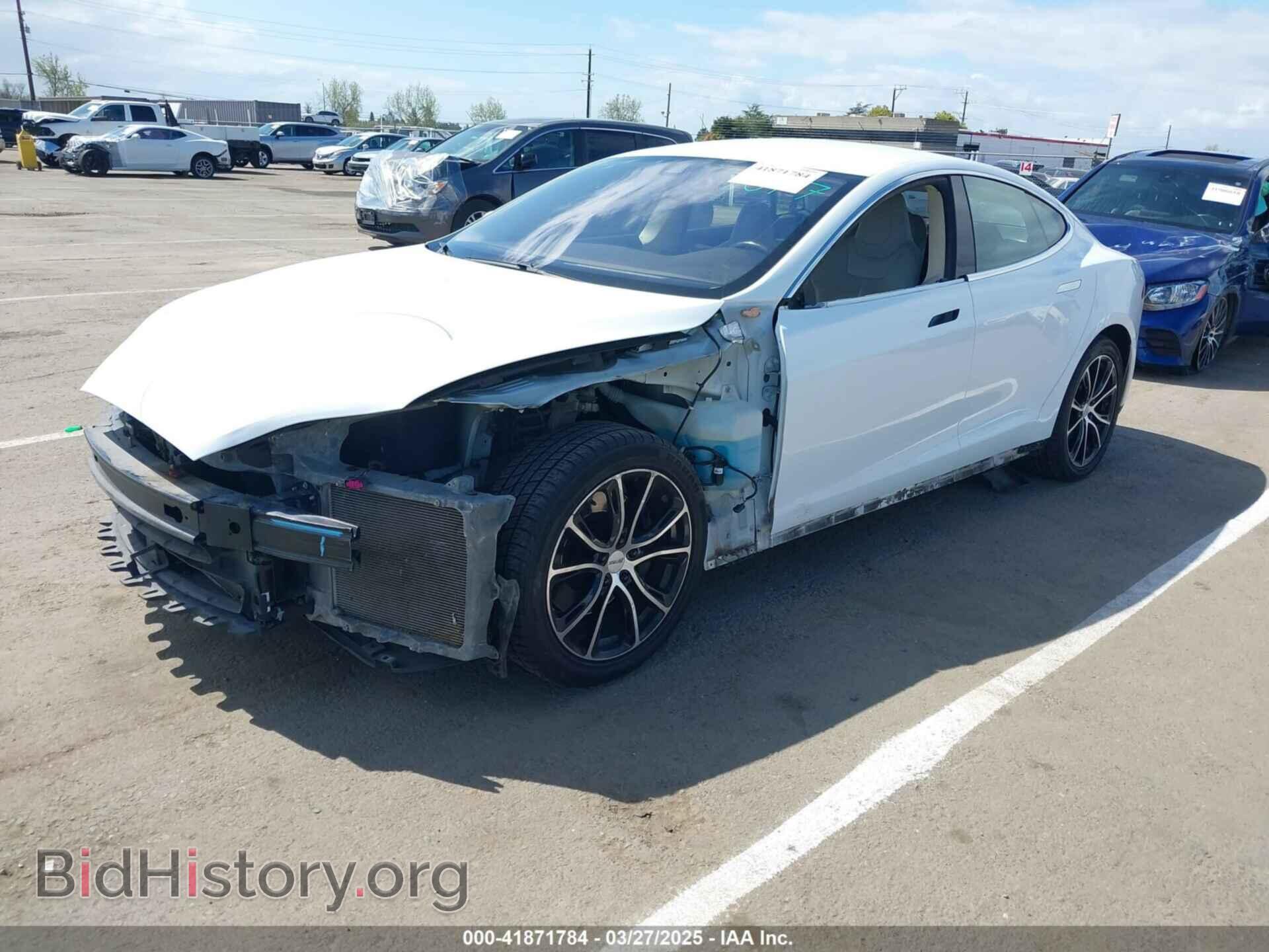 2014 TESLA MODEL S - VIN: 5YJSA1H10EFP56526 - Photo 2