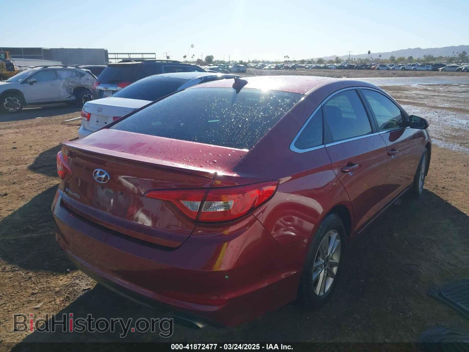 2015 HYUNDAI SONATA - VIN: 5NPE24AF5FH006348 - Фото 4