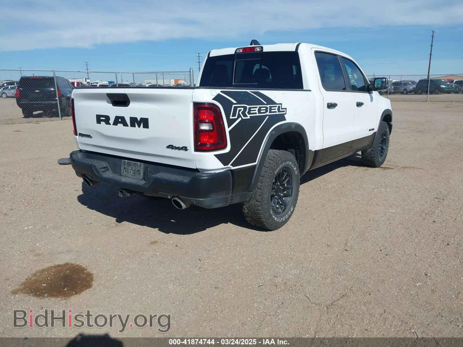 2025 RAM 1500 - VIN: 1C6SRFLPXSN570384 - Фото 4