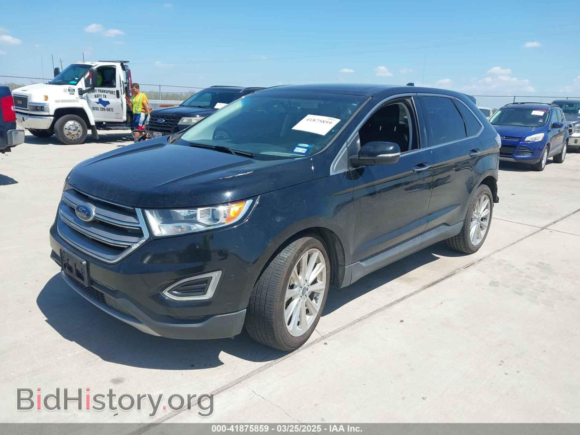 2017 FORD EDGE - VIN: 2FMPK3K86HBB79292 - Фото 2