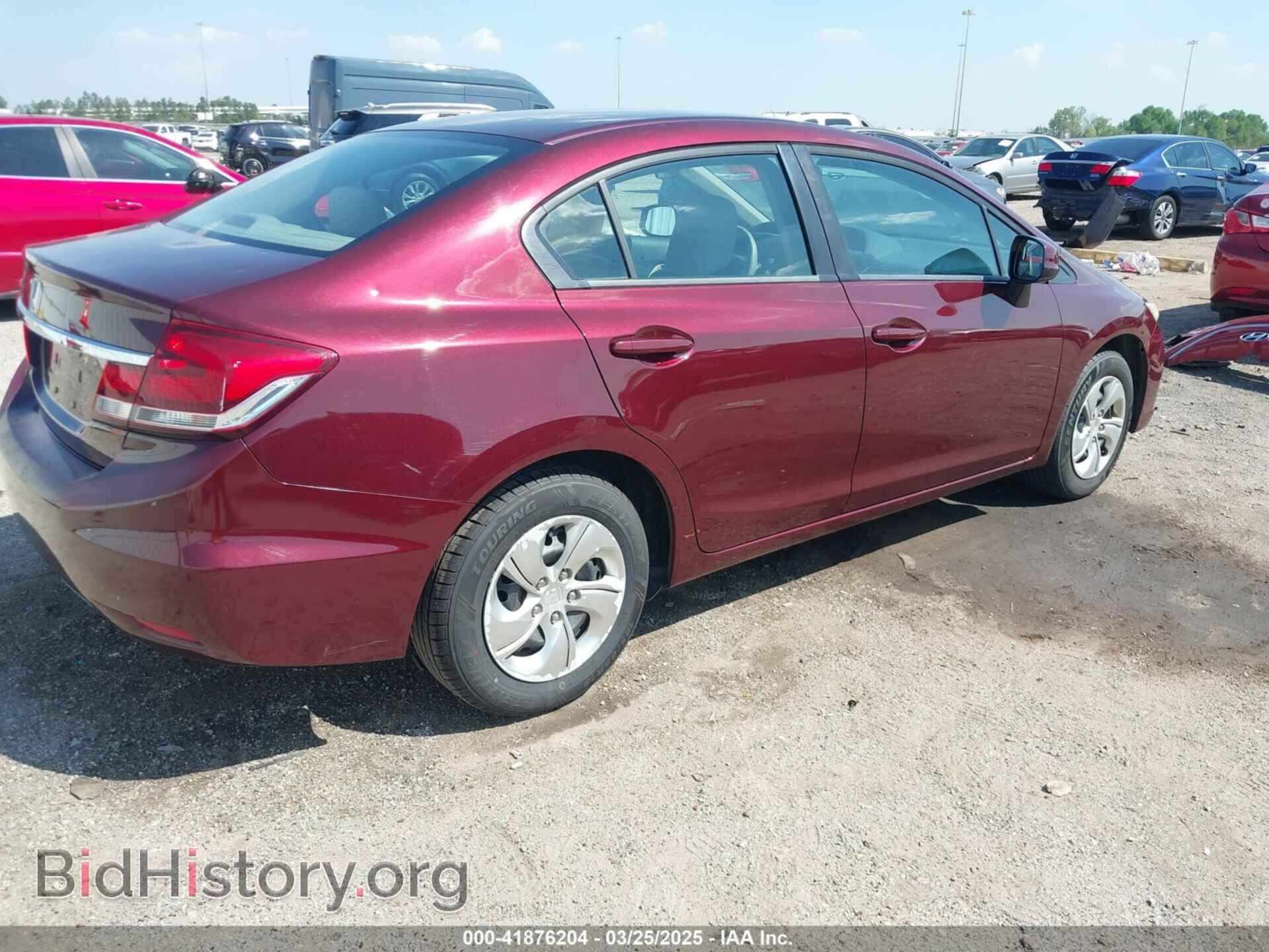 2013 HONDA CIVIC - VIN: 19XFB2F53DE256746 - Фото 4