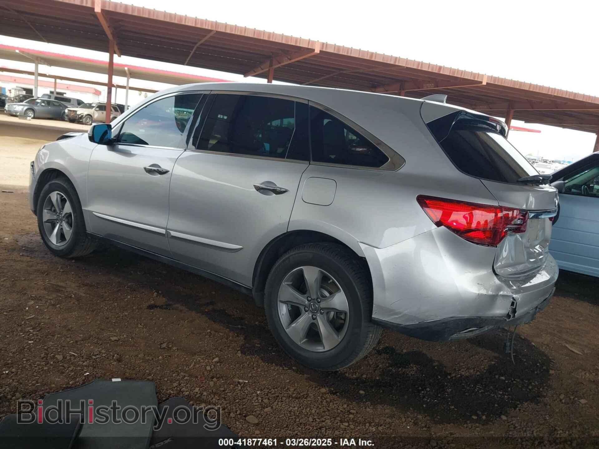2014 ACURA MDX - VIN: 5FRYD3H28EB013617 - Фото 3
