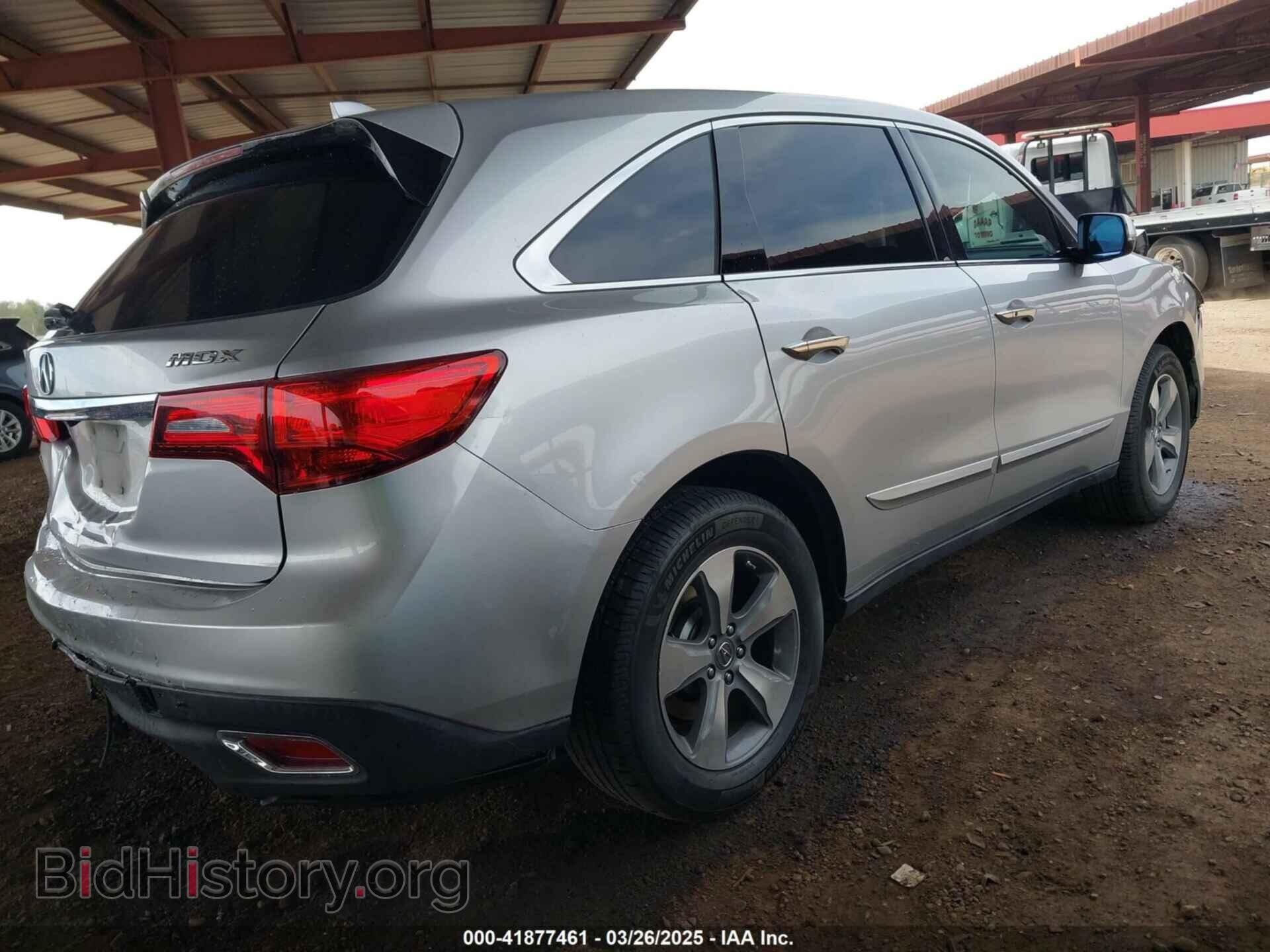 2014 ACURA MDX - VIN: 5FRYD3H28EB013617 - Фото 4