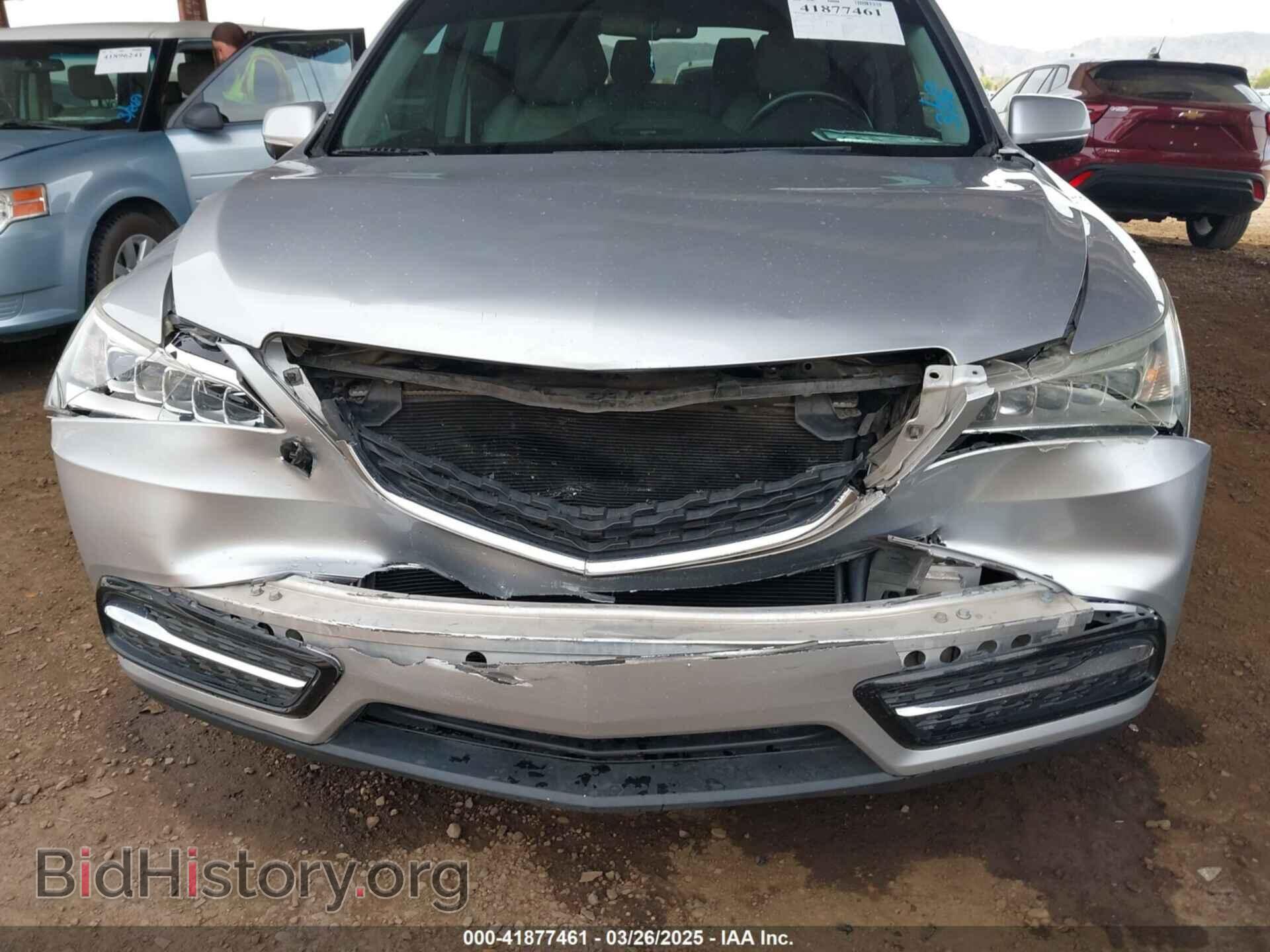 2014 ACURA MDX - VIN: 5FRYD3H28EB013617 - Фото 6