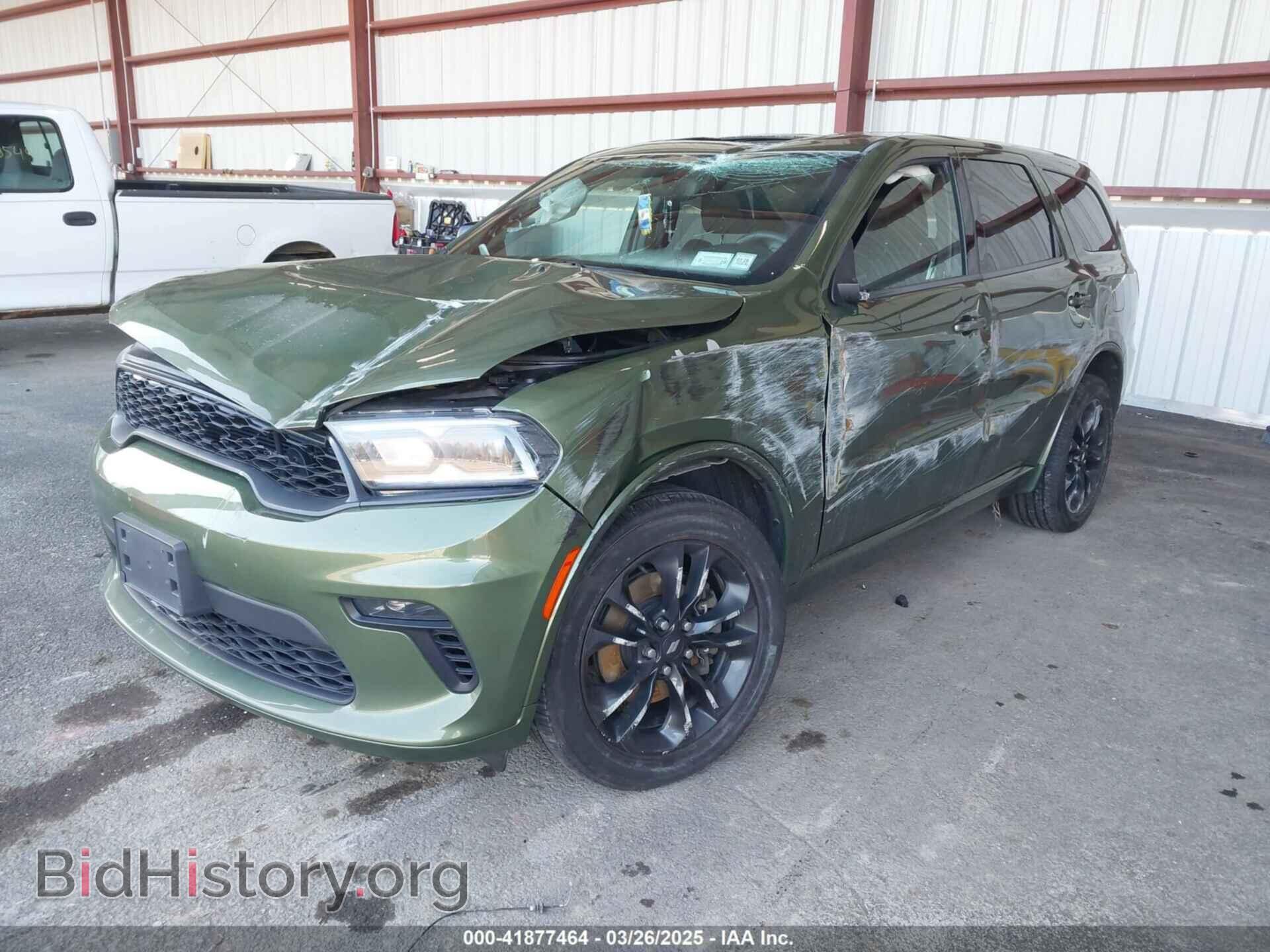 2021 DODGE DURANGO - VIN: 1C4RDJDG7MC696885 - Фото 2