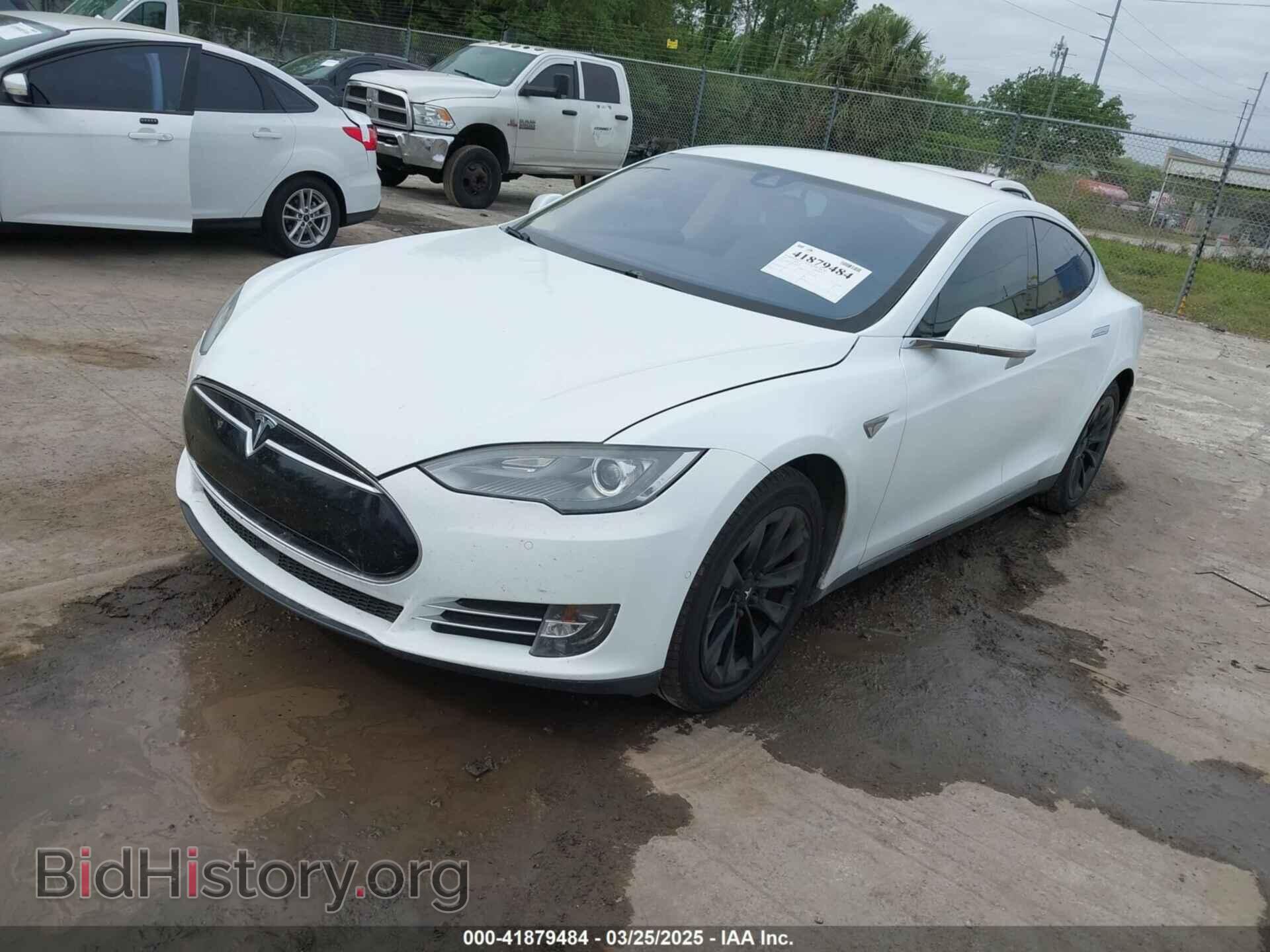 2014 TESLA MODEL S - VIN: 5YJSA1H18EFP49484 - Photo 2