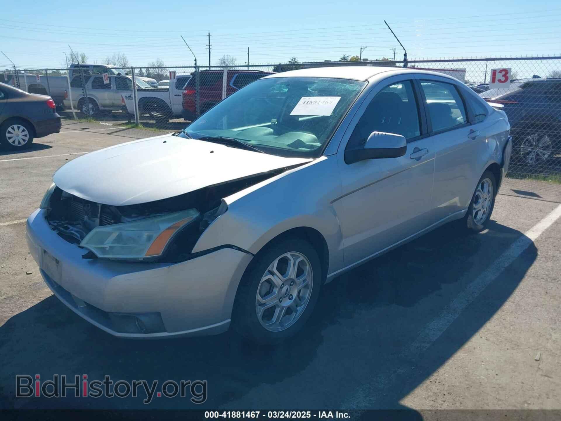 2009 FORD FOCUS - VIN: 1FAHP36N59W254841 - Фото 2