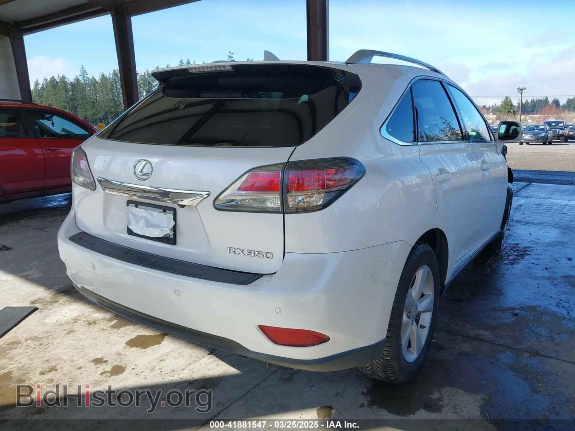 2015 LEXUS RX 350 - VIN: 2T2BK1BA2FC262515 - Фото 4