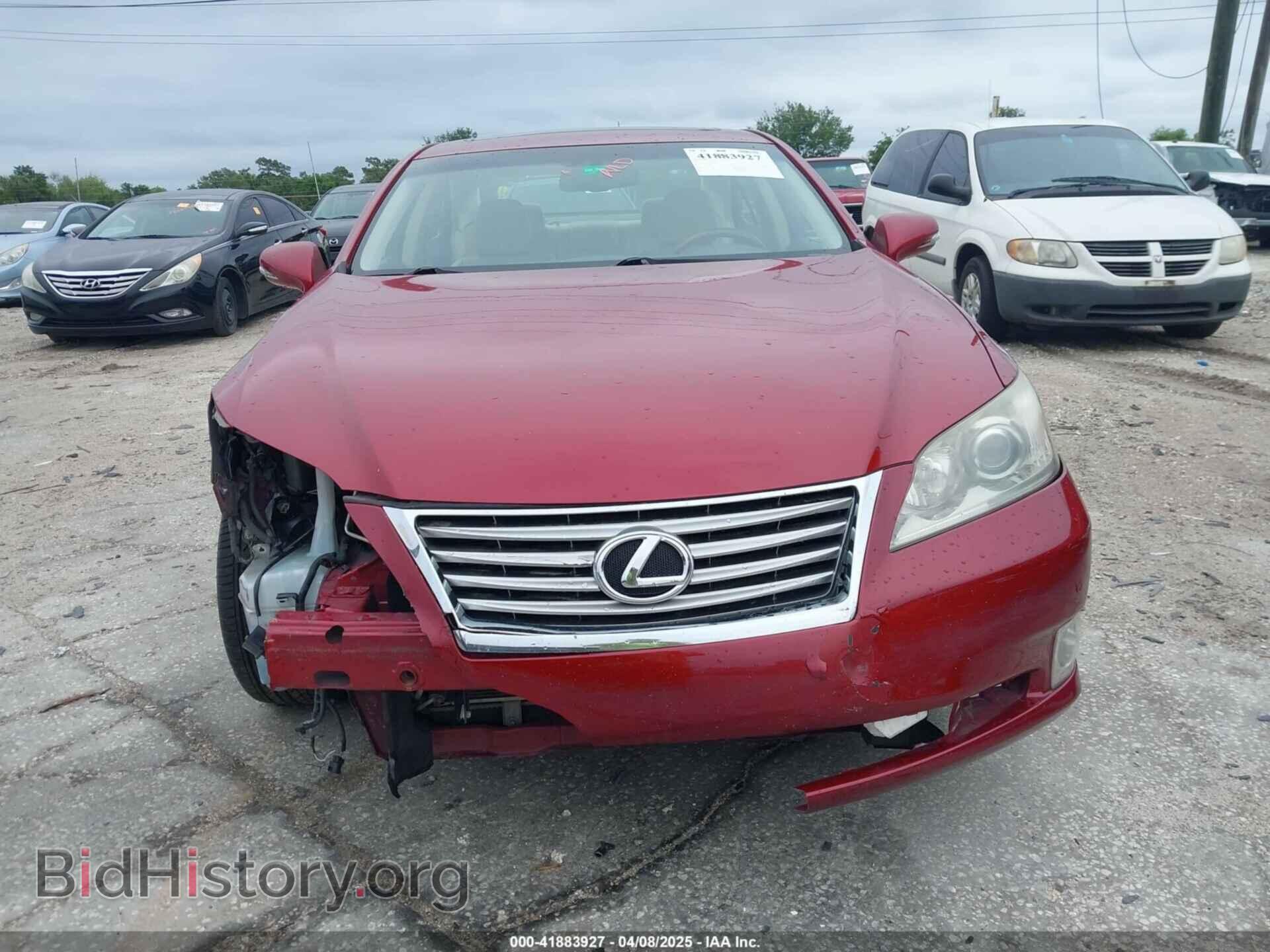 2012 LEXUS ES 350 - VIN: JTHBK1EGXC2482627 - Фото 13