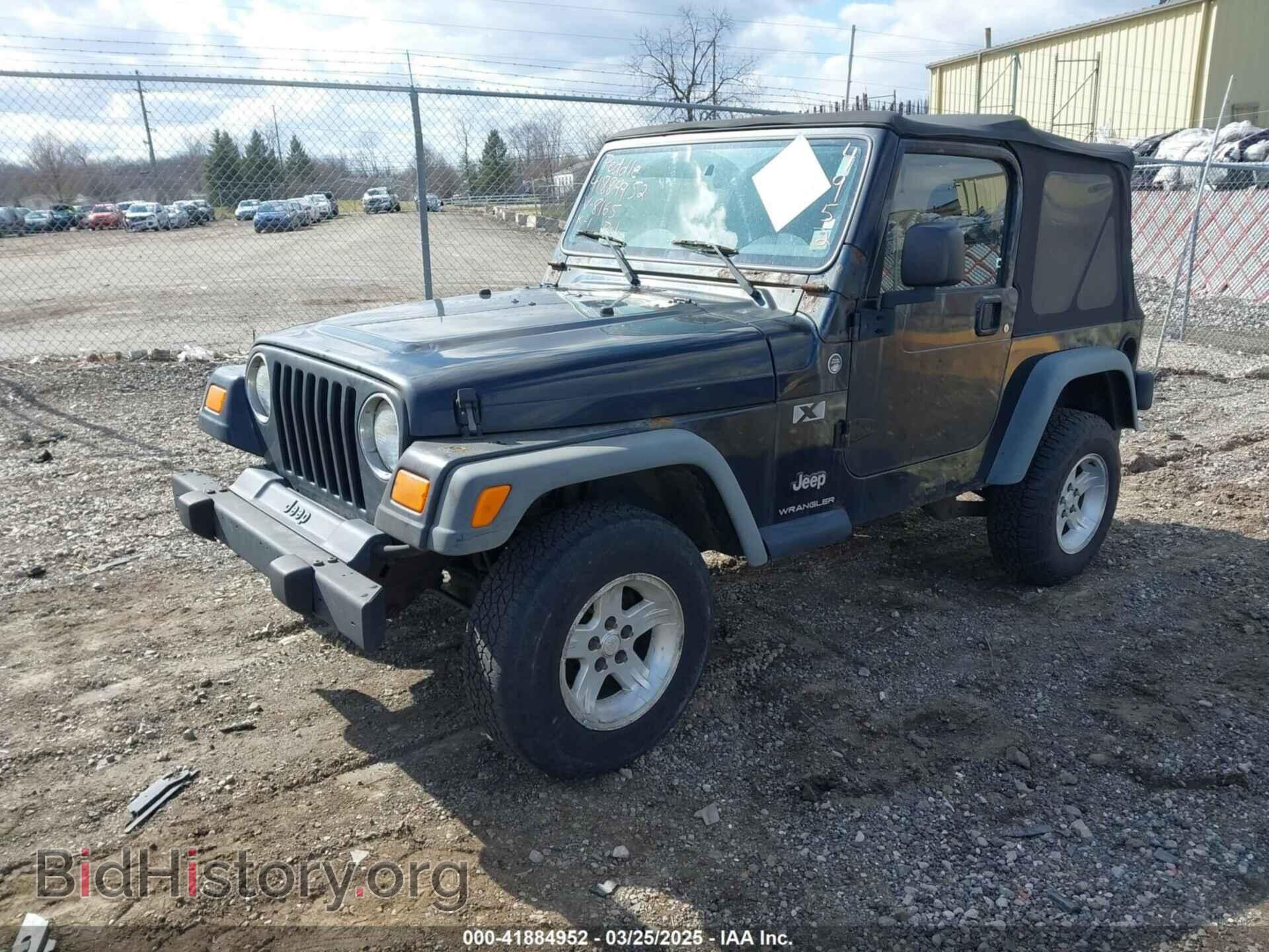 2006 JEEP WRANGLER - VIN: 1J4FA39S06P728165 - Фото 2