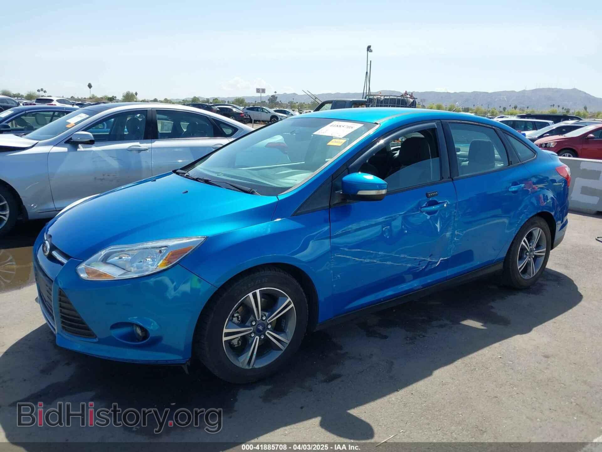 2014 FORD FOCUS - VIN: 1FADP3F29EL355400 - Фото 2