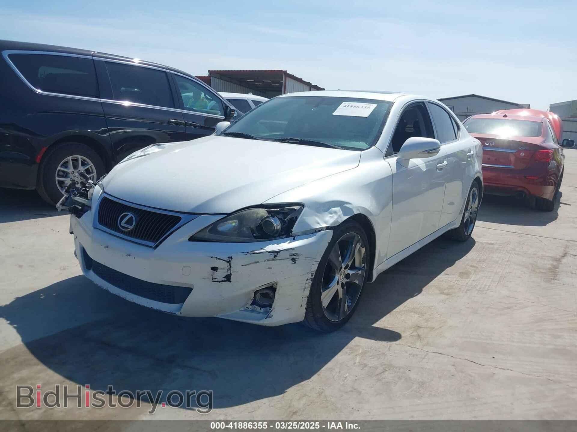 2011 LEXUS IS 250 - VIN: JTHBF5C29B5142112 - Фото 2
